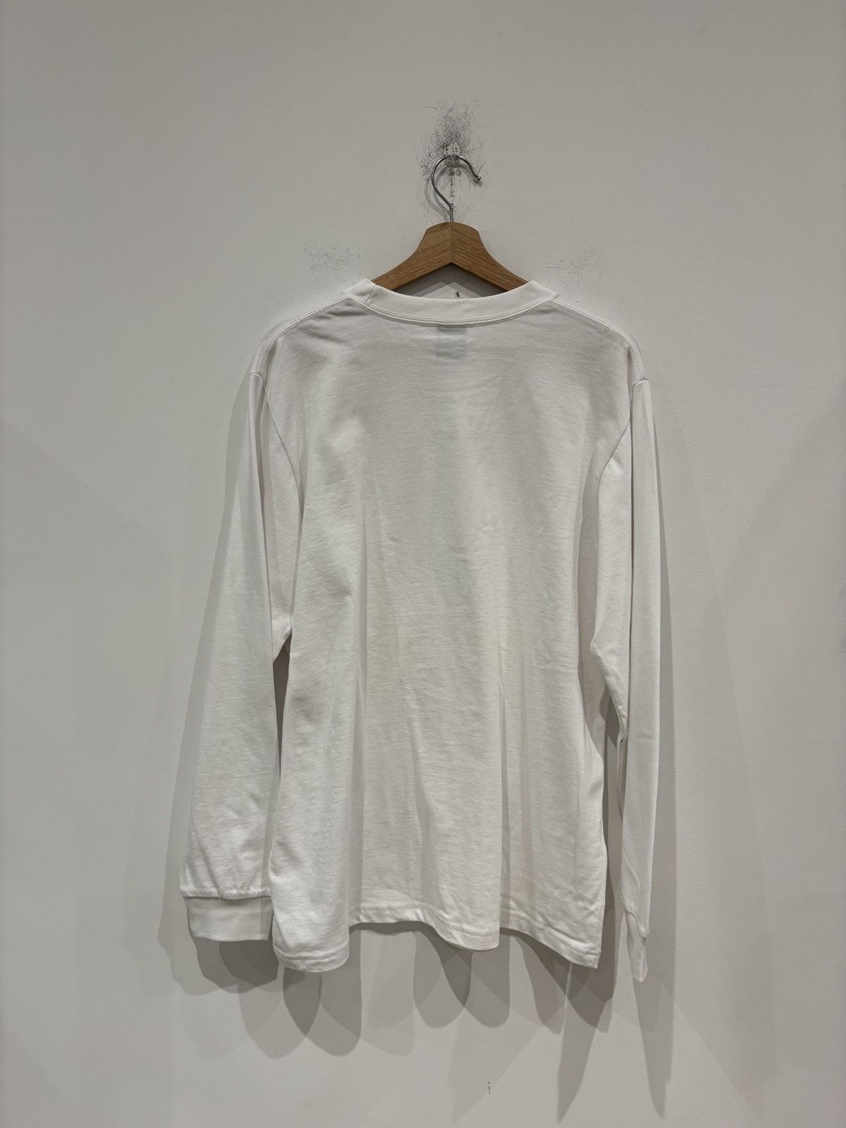 October's Very Own OVO Small Owl Classic Long Sleeve Tee White Size: XL Size US XL / EU 56 / 4 - 4 Thumbnail