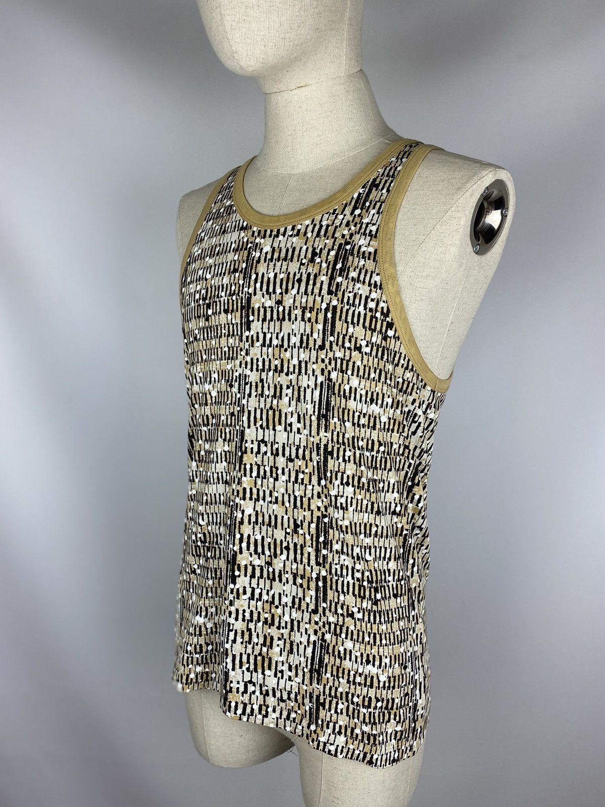 Acne Studios Acne Jeans ladies patterned body vest sleeveless tank top Size XS / US 0-2 / IT 36-38 - 5 Thumbnail