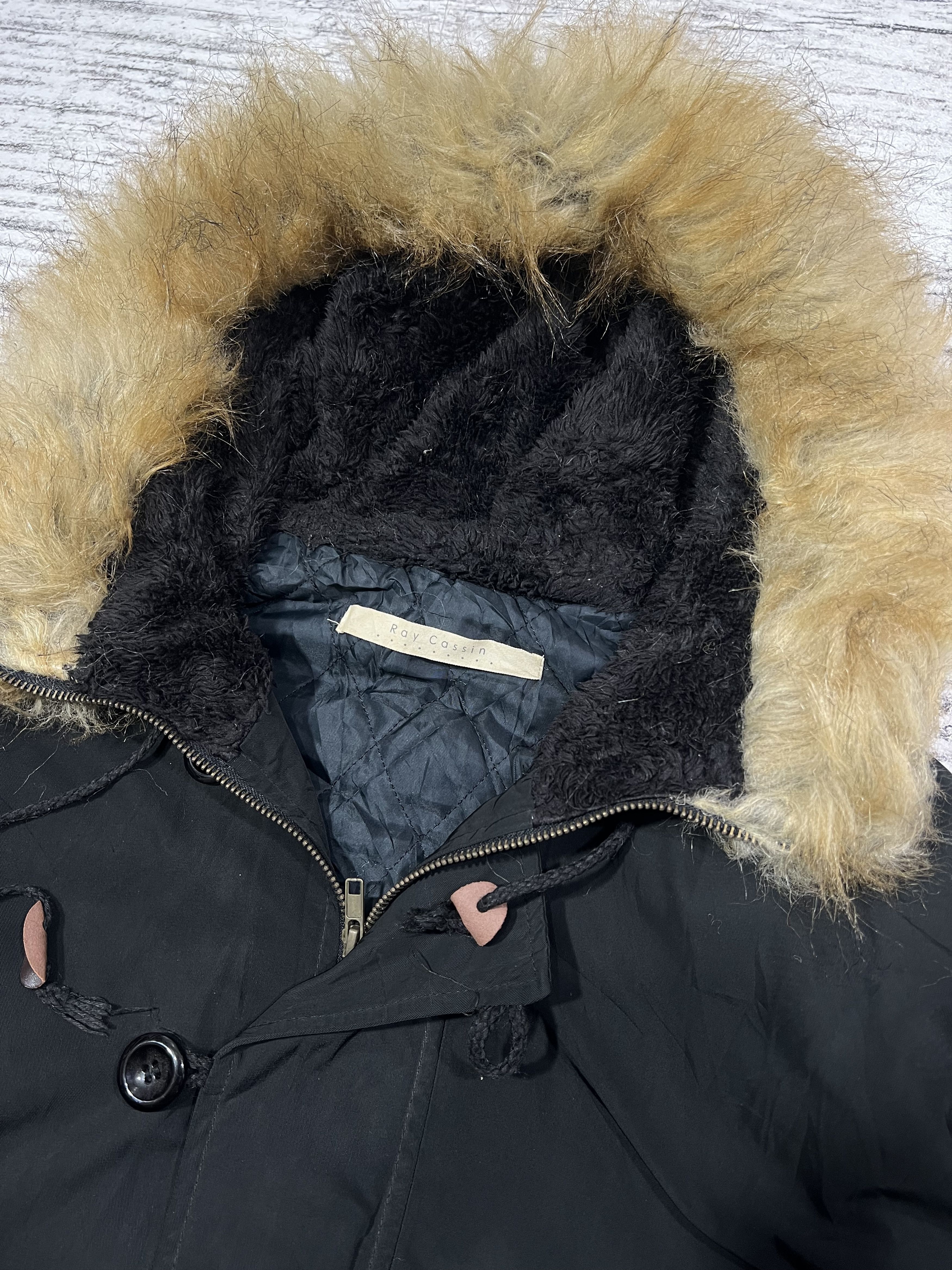 Japanese Brand 2000s Hysteric Y's N3B Napoleon Fur Hodded y2k Lgb Ifsix Size US L / EU 52-54 / 3 - 4 Thumbnail