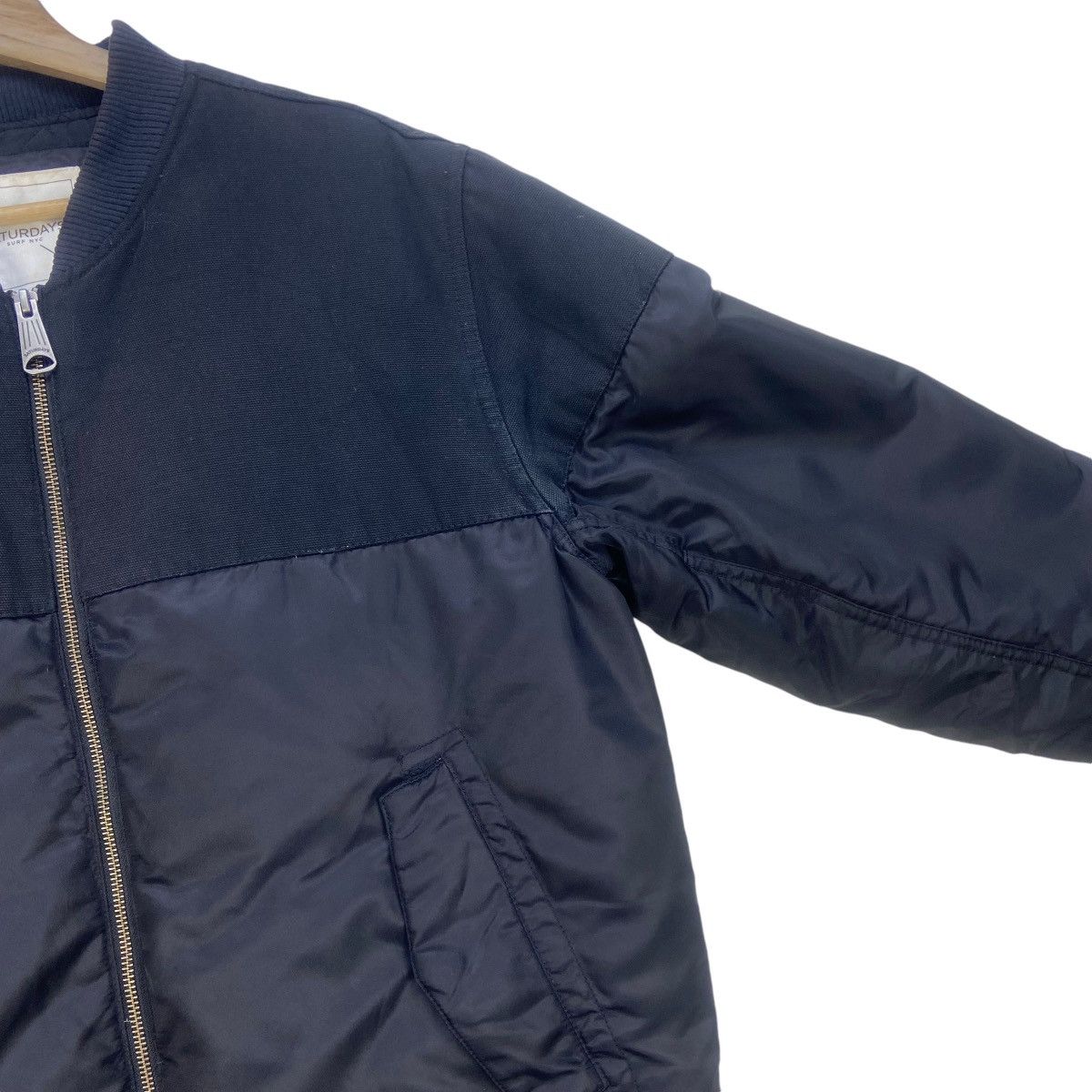 Saturdays NYC Saturdays Surf NYC Duck Canvas + Nylon Puffer Down Bombers Size US M / EU 48-50 / 2 - 7 Thumbnail