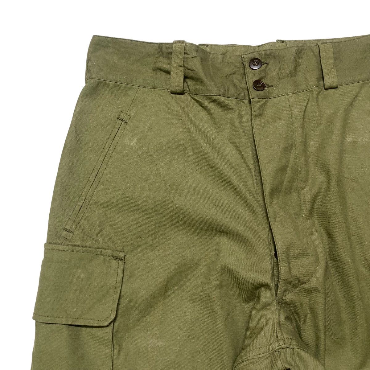 Vintage Vintage 50s French Military Combat M-47 Trouser Size US 36 / EU 52 - 5 Thumbnail