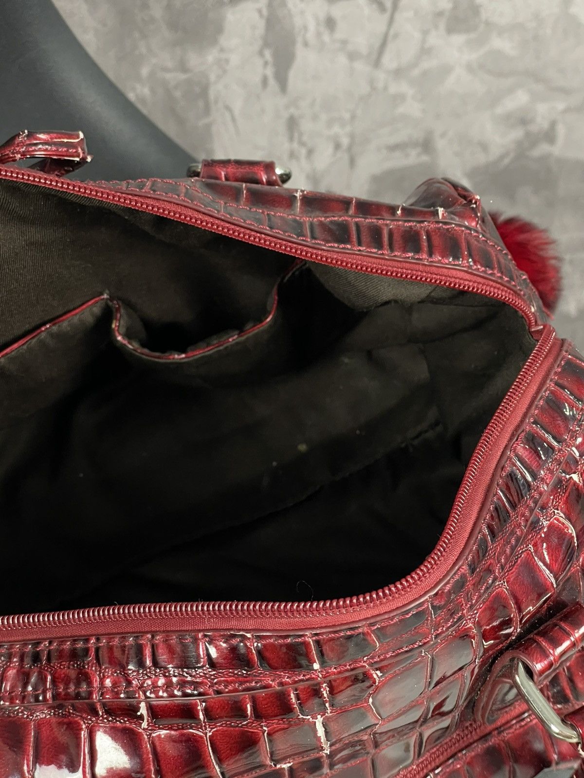 Japanese Brand Avant Garde Balenciaga Style Fur Crazy Opium Y2K Bag Size ONE SIZE - 9 Thumbnail