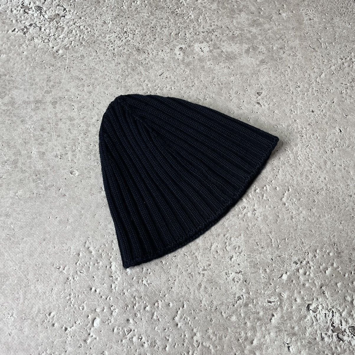 Dior DIOR HOMME Leather Patch Logo Stretched Wool Beanie Hat Size ONE SIZE - 10 Thumbnail