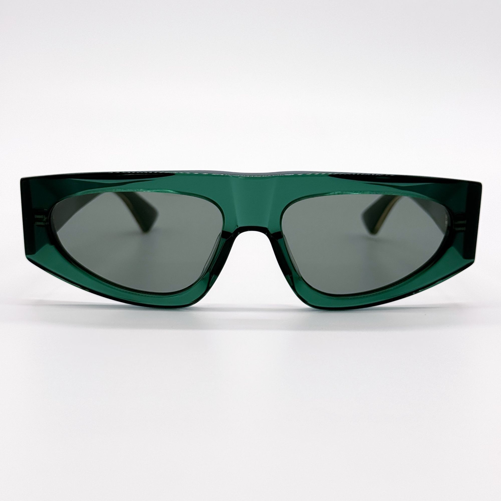 Bottega Veneta NEW BOTTEGA VENETA SUNGLASSES BV1277S 003 WOMEN GREEN Size ONE SIZE - 3 Thumbnail