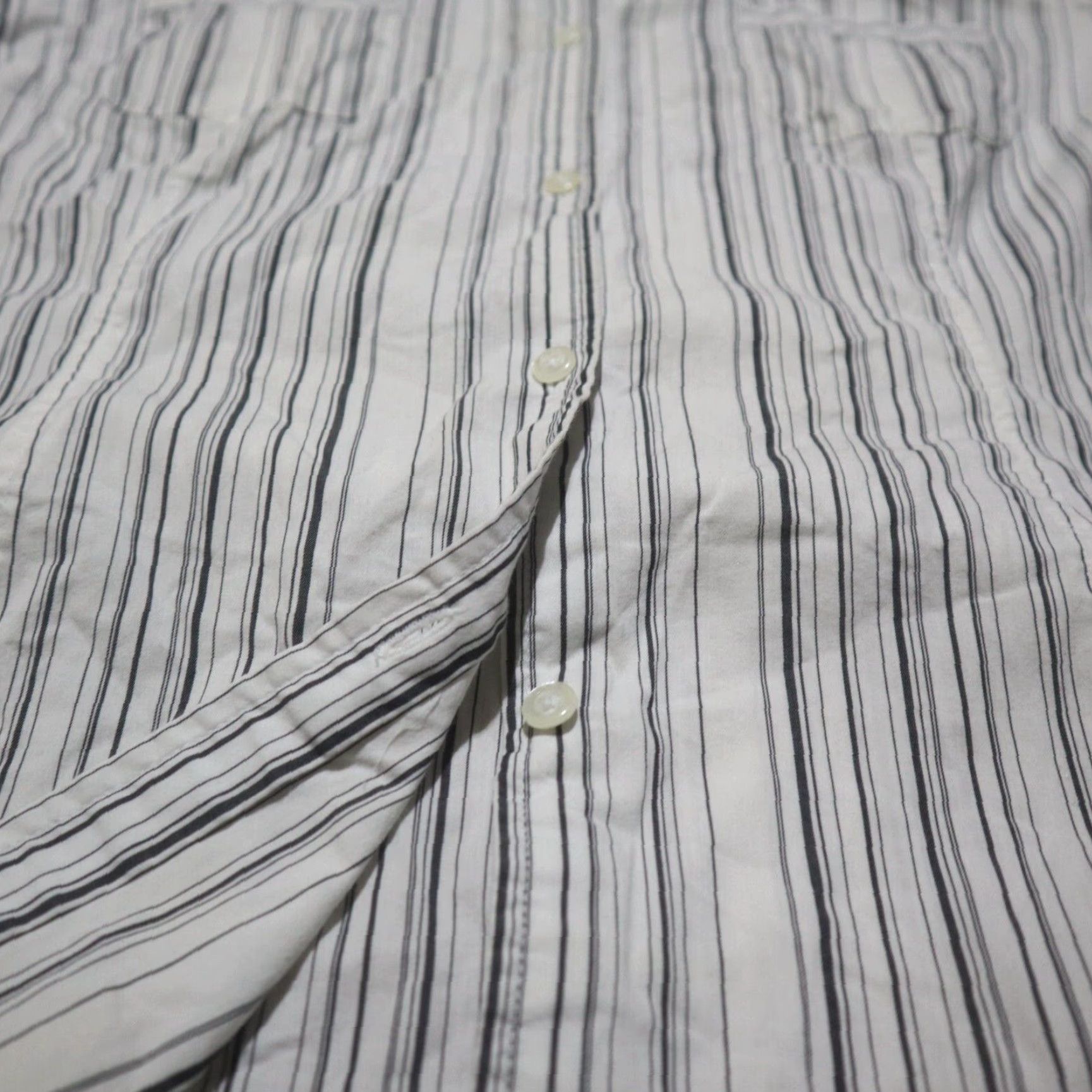 Vintage Covington Shirt White Striped Tunic Top Blouse Adult XL Size XL / US 12-14 / IT 48-50 - 3 Thumbnail