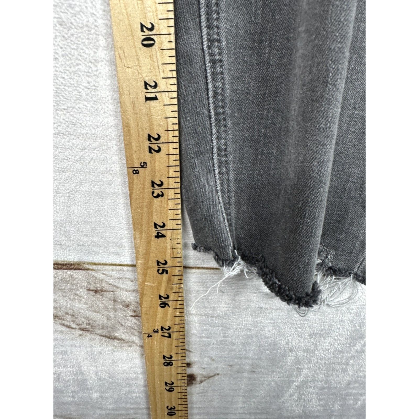 Old Navy Old Navy Jeans Womens 22 Gray Rockstar Skinny High Rise Pocket 5-Pocket Belt Loops Denim Plus Size Size 40" / US 18 - 5 Thumbnail