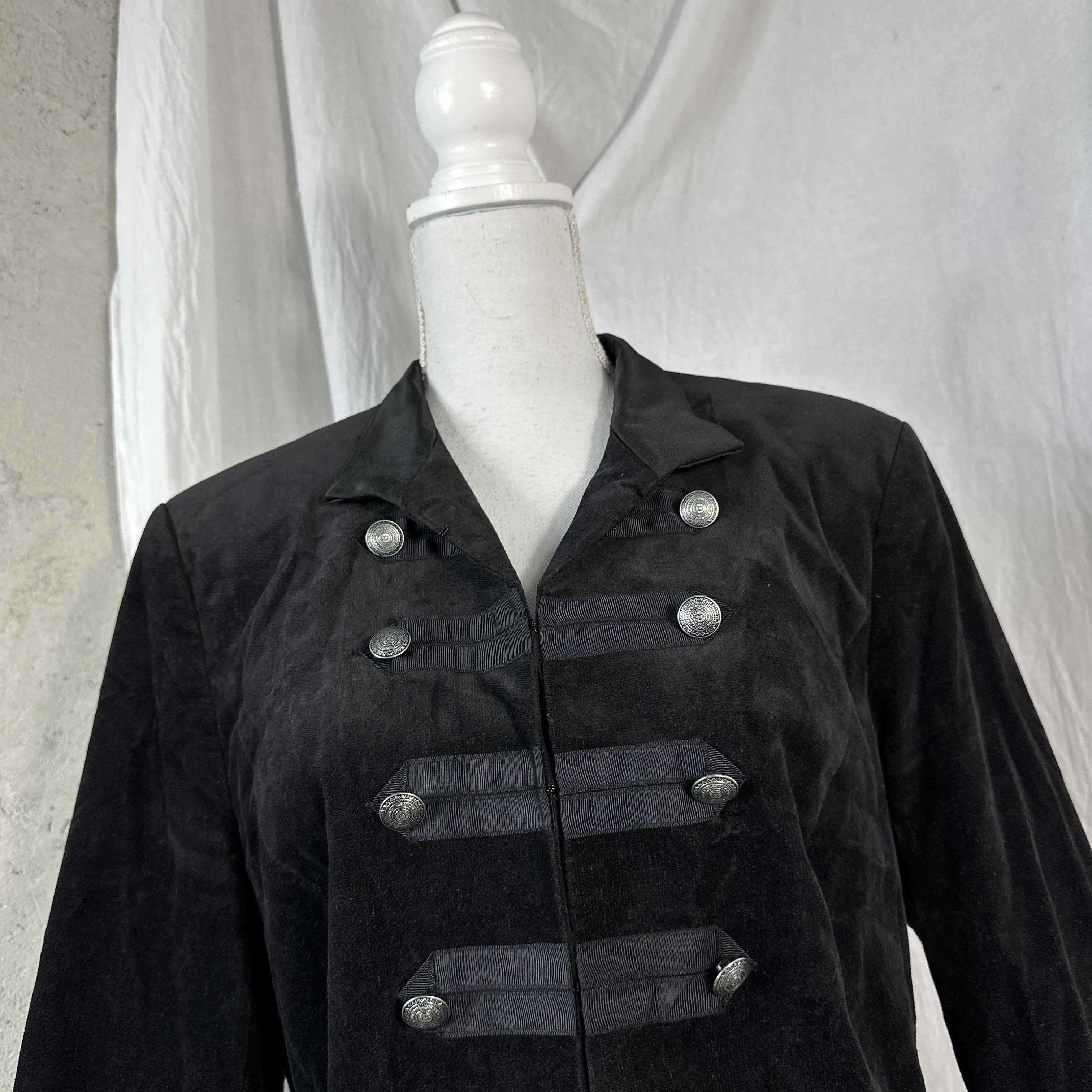 Vintage Vintage Avant Garde Casual Officer Military Styled Jacket Size L / US 10 / IT 46 - 3 Thumbnail