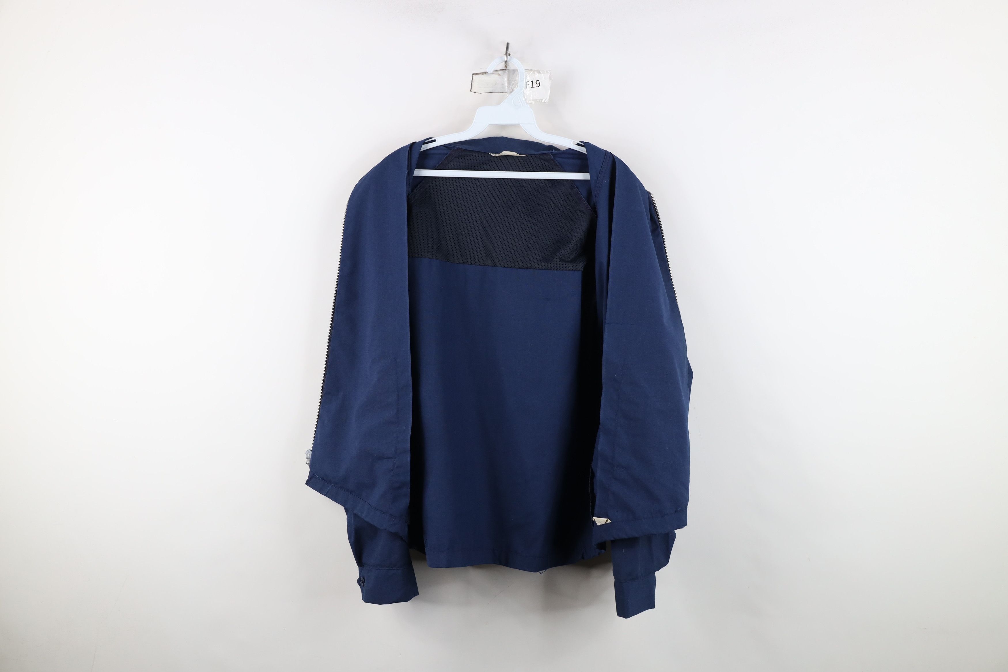 Vintage Vintage 60s Streetwear Racer Bomber Jacket Navy Blue USA Size US XXL / EU 58 / 5 - 10 Thumbnail