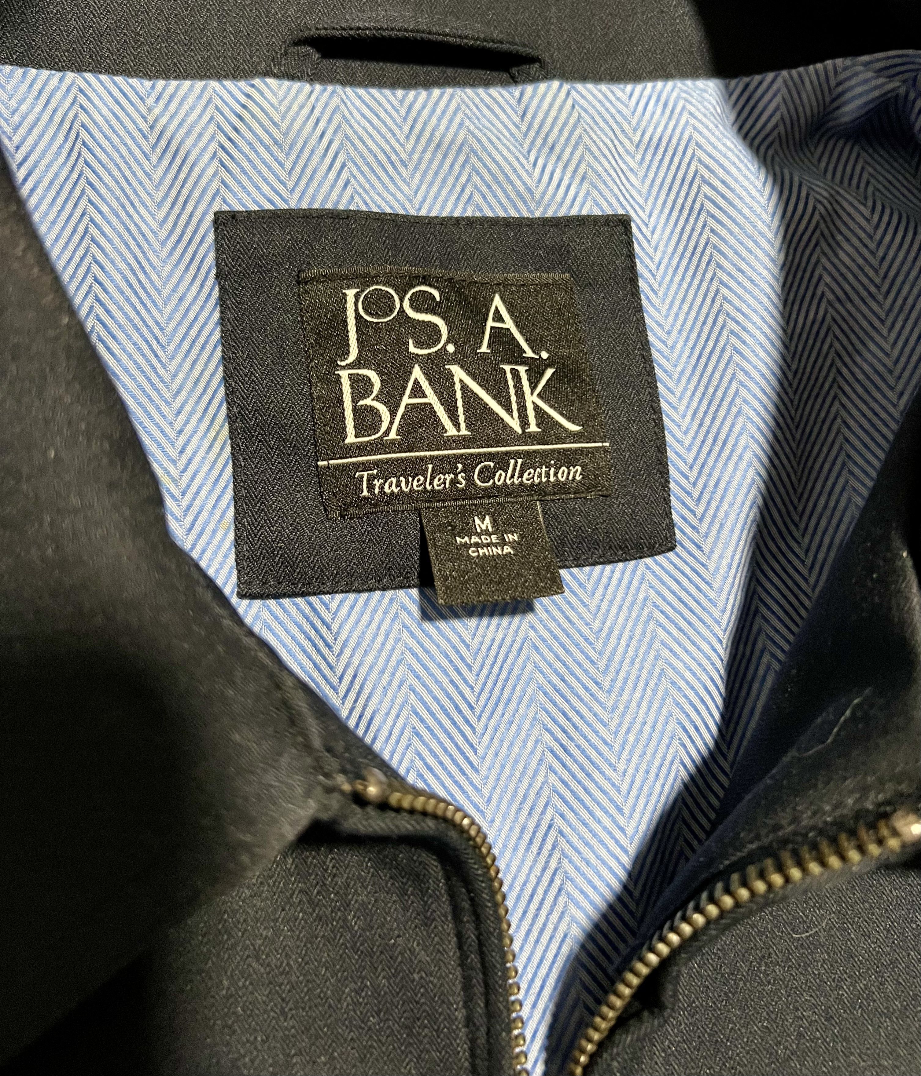 Jos. A. Bank Joseph A. Bank Traveler's Collection Casual Full Zip Jacket Size US M / EU 48-50 / 2 - 2 Thumbnail