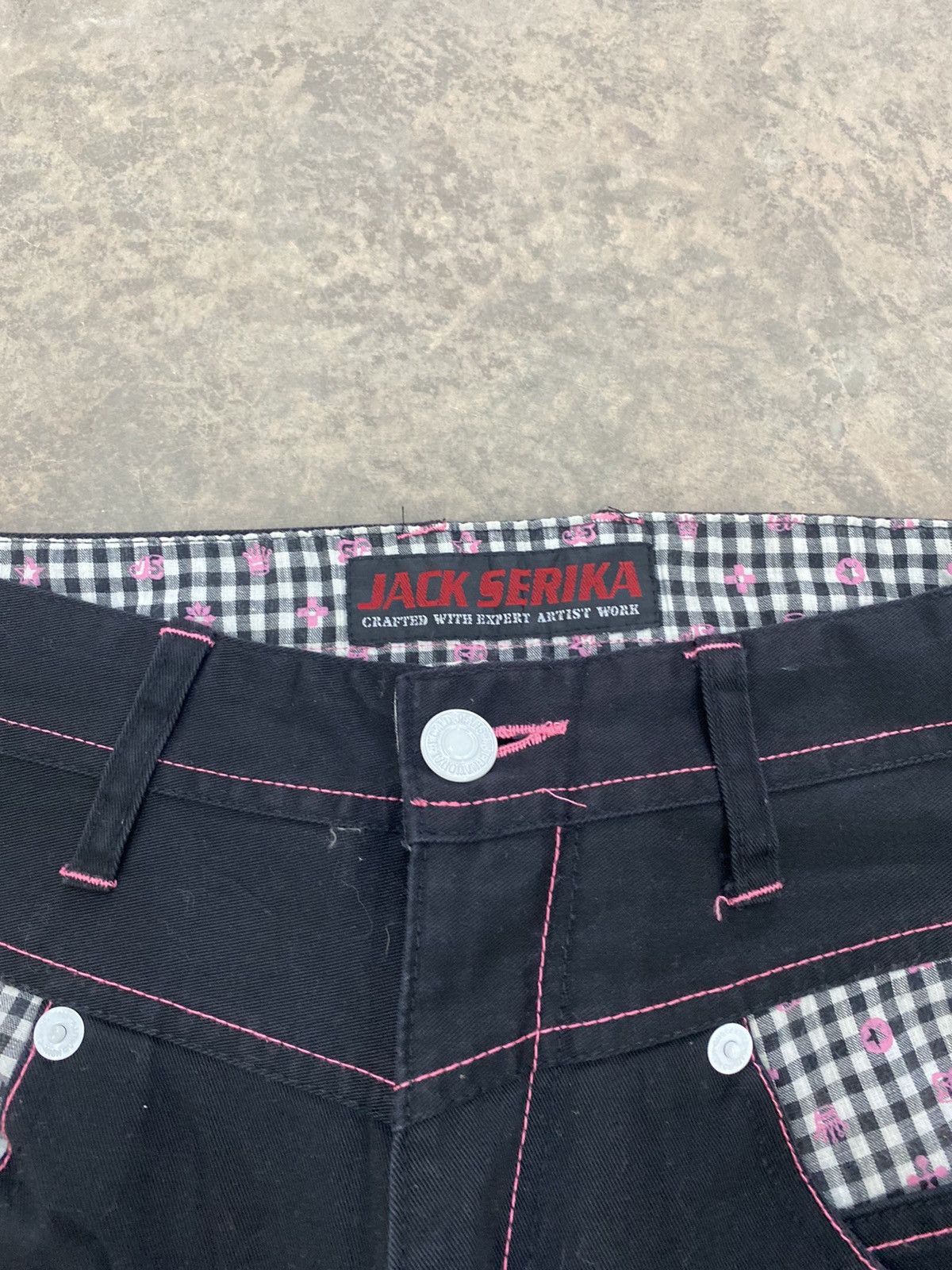 Hysteric Glamour × Japanese Brand × Le Grande Bleu (L.G.B.) JACK SERIKA DOUBLE WAIST PUNK GRUNGE LGB PANTS Size US 29 - 5 Thumbnail