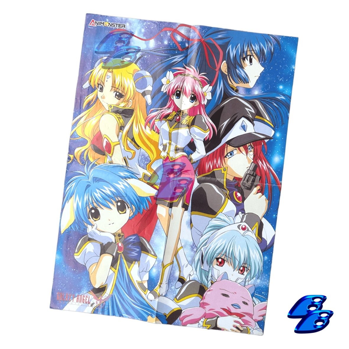 Anime HunterxHunter & Galaxy Angel Vintage 2002 art poster Size ONE SIZE - 2 Thumbnail