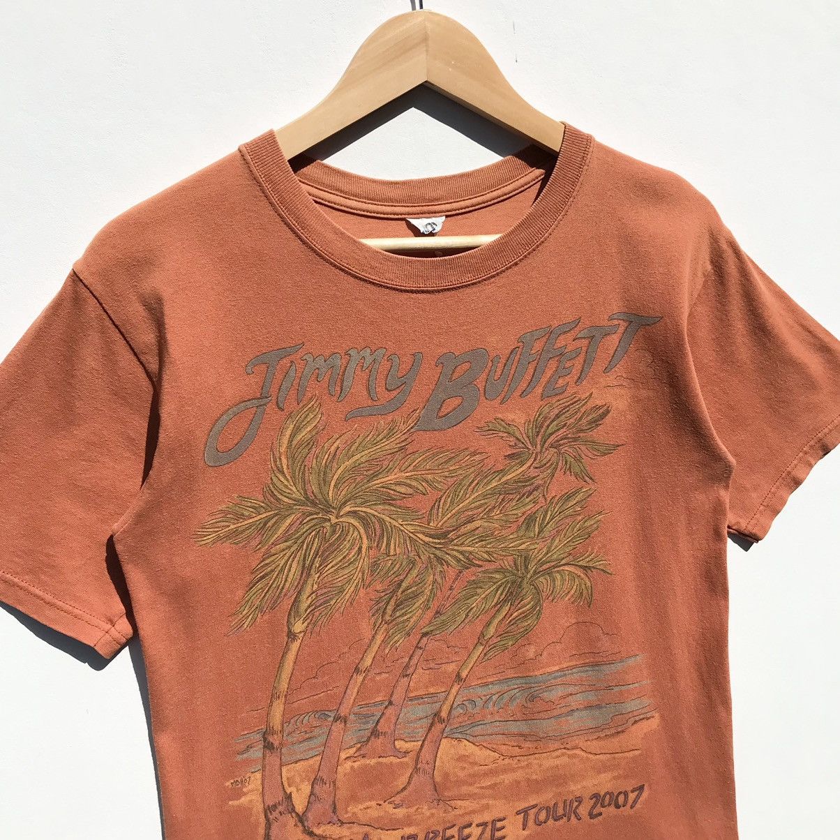Band Tees × Vintage Vintage Jimmy Buffett Bama Breeze Tour 2007 Shirt Size US S / EU 44-46 / 1 - 5 Thumbnail