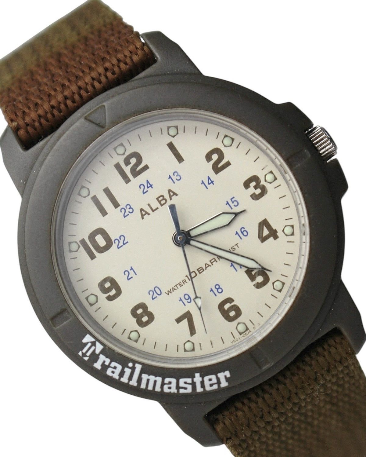 Seiko 2000S ALBA BY SEIKO TRAILMASTER 10BAR FIELD WATCH Size ONE SIZE - 2 Thumbnail