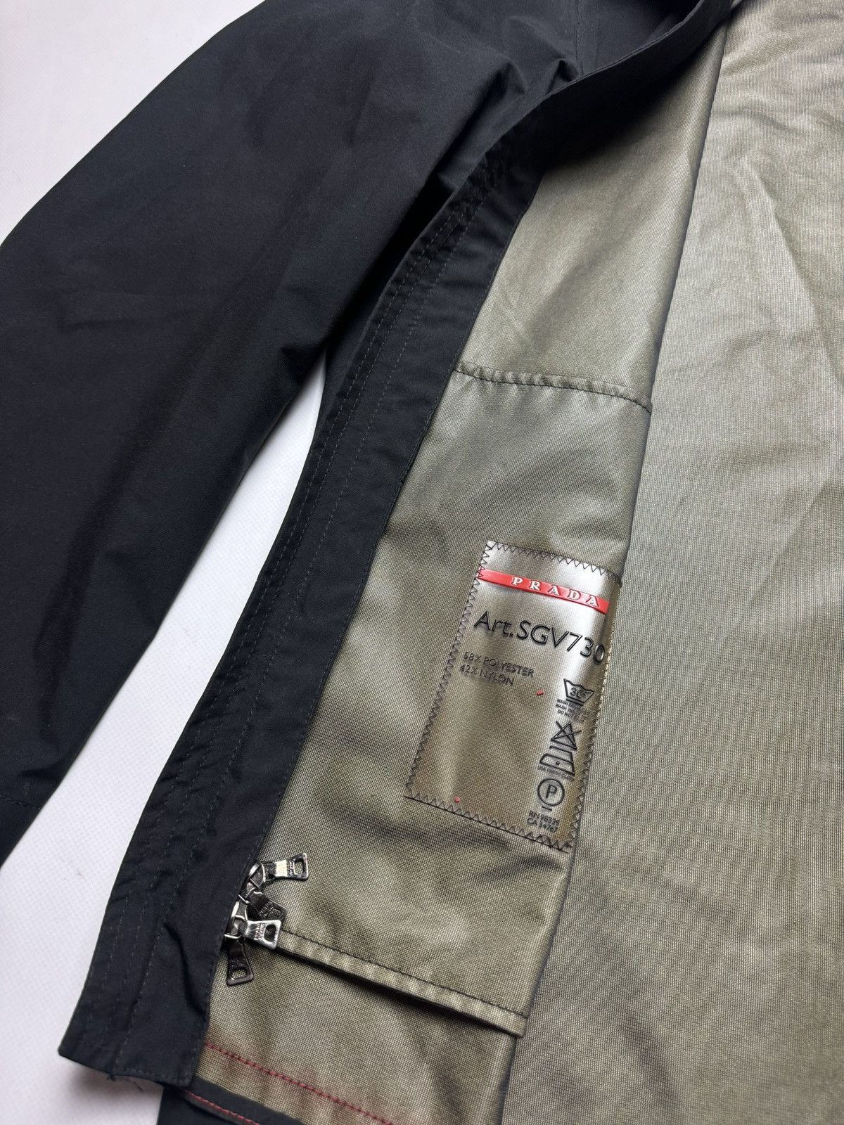 Prada × Vintage Rare vintage Prada gore Tex jacket y2k Size US XL / EU 56 / 4 - 16 Thumbnail