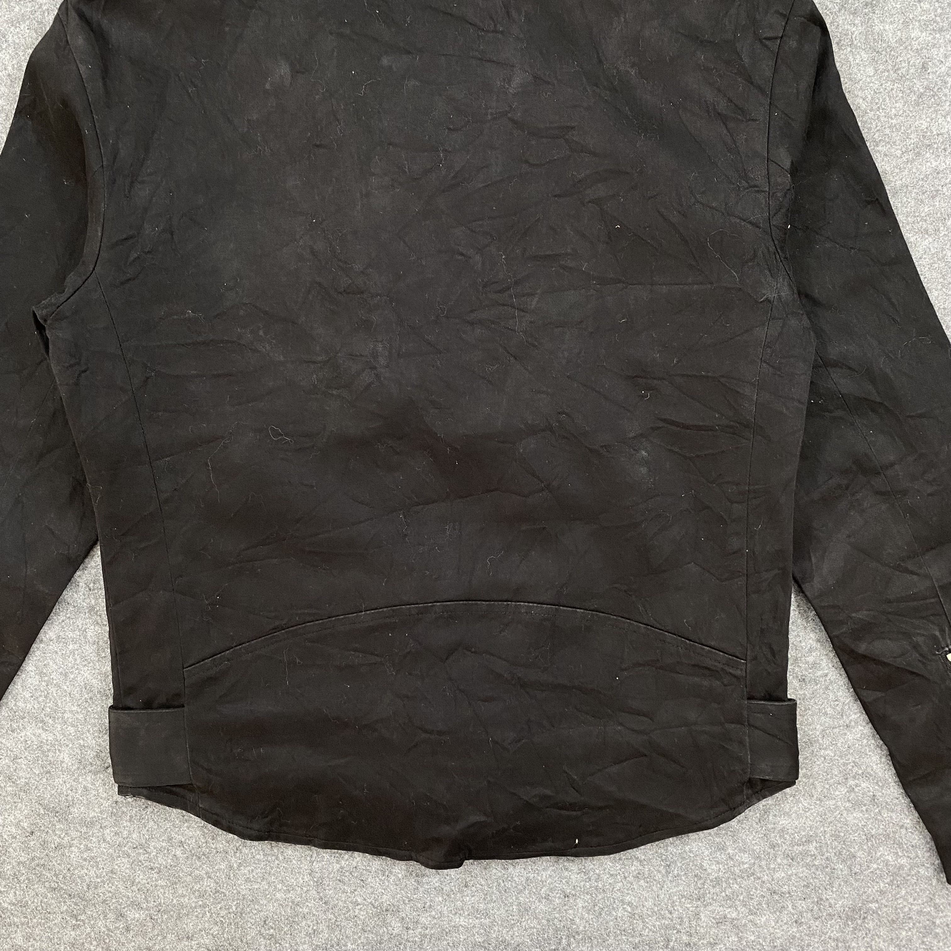 If Six Was Nine VTG 90s Body Wave Japan Double Rider Canvas Biker Jacket Size US L / EU 52-54 / 3 - 11 Thumbnail