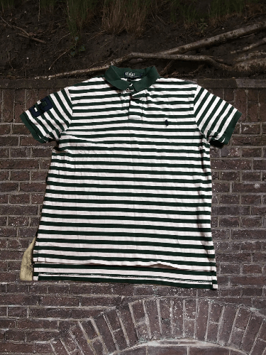 Polo Ralph Lauren vintage Polo Ralph Lauren striped collared rugby shirt POLO Size US L / EU 52-54 / 3 - 1 Thumbnail