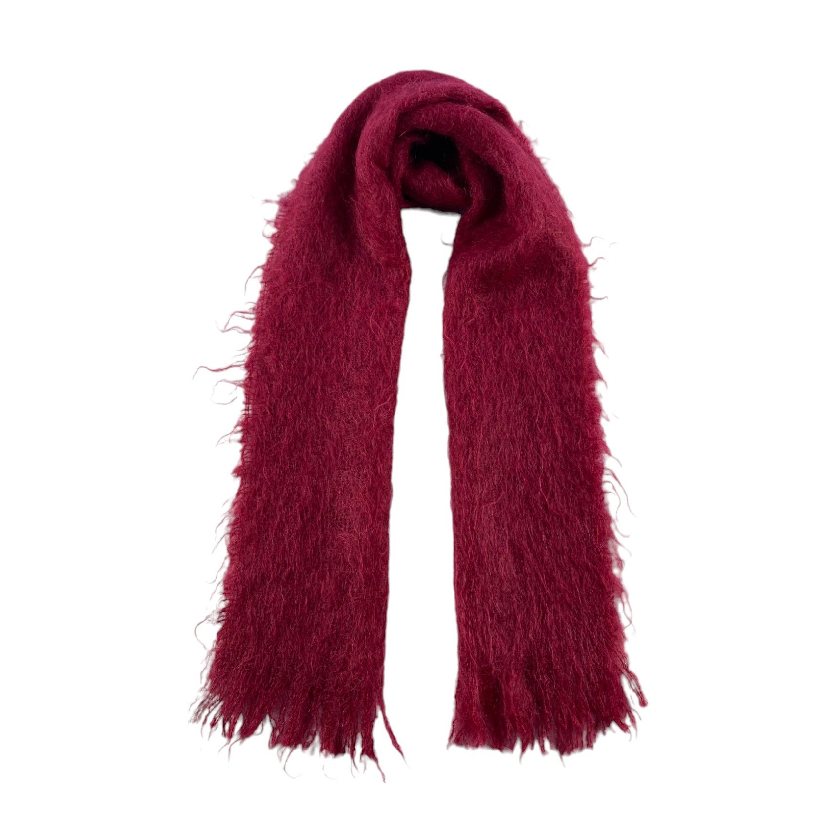 Vintage Glen Cree Mohair Scarf / Muffler / Neckwear - WW1988 Size ONE SIZE - 1 Thumbnail