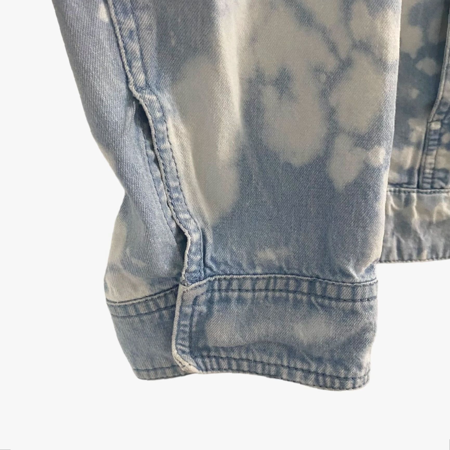 Vintage VINTAGE C.D Daniels Denim Jacket Womens 1X Blue Long-Sleeve Full Zip Jean Jacket Size 40" / US 18 - 7 Thumbnail