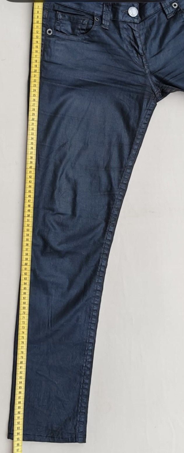 Jean Paul Gaultier JPG Archive Lace-Up Coated Denim Pants - Earth Brown 30 Size US 30 / EU 46 - 12 Thumbnail