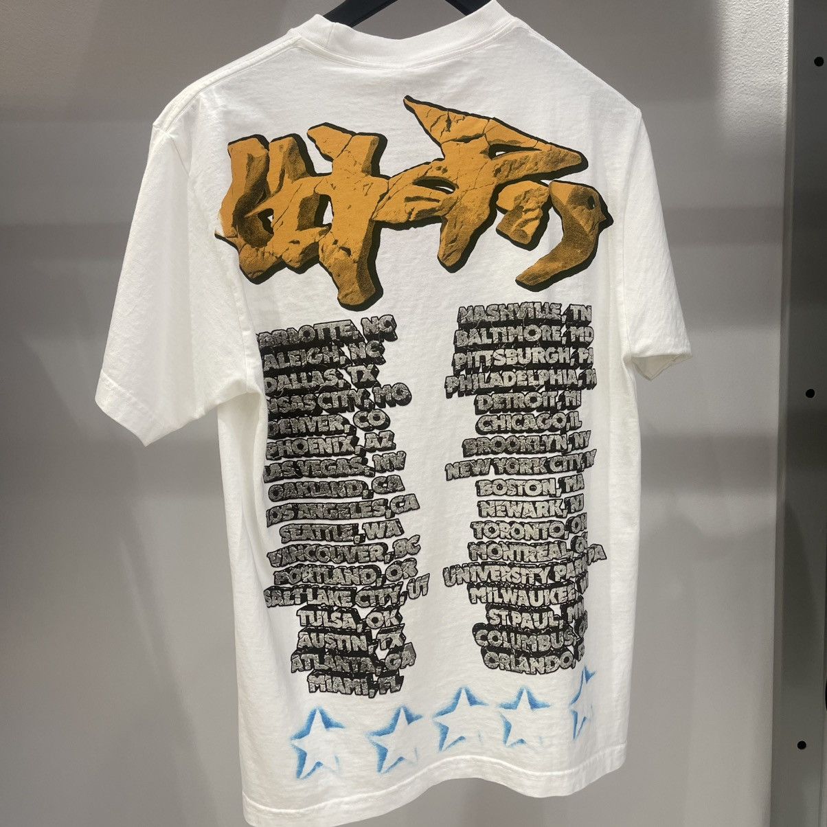Travis Scott Travis Scott Utopia Tour Skitzo Circus Maximus Tee White Size US L / EU 52-54 / 3 - 2 Thumbnail