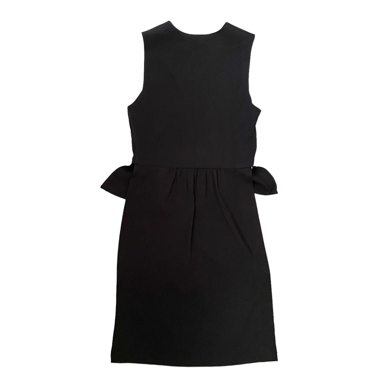 See by Chloe See by Chloé Black Sleeveless High Low Studded Peplum Top Size S / US 4 / IT 40 - 2 Thumbnail