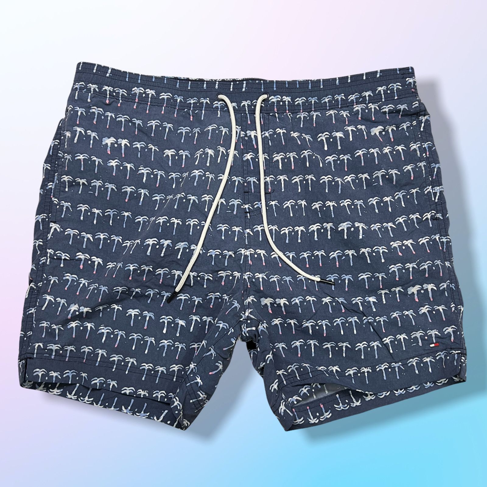 Tommy Hilfiger Tommy Hilfiger Blue Palm Swim Trunks XXL Mesh 38 Size US 38 / EU 54 - 1 Thumbnail