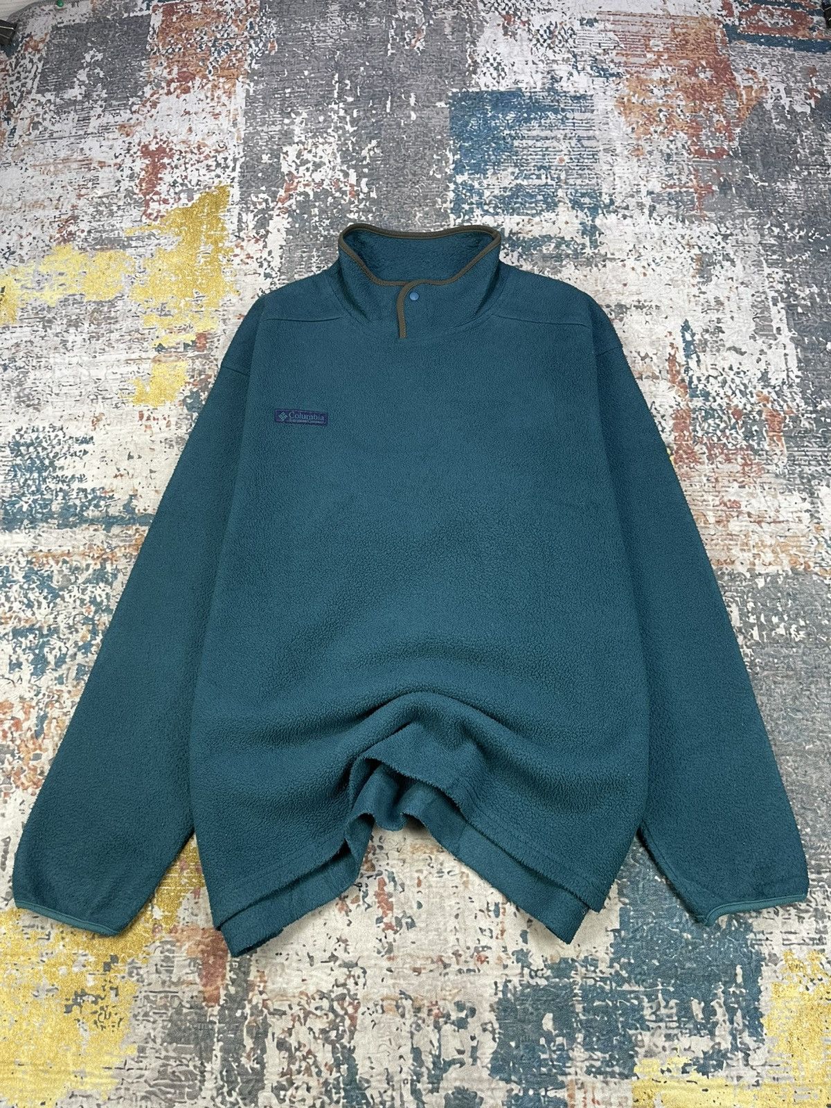 Columbia Vtg USA Columbia Sportswear Pull Over Fleece Sweatshirt Size US L / EU 52-54 / 3 - 4 Thumbnail