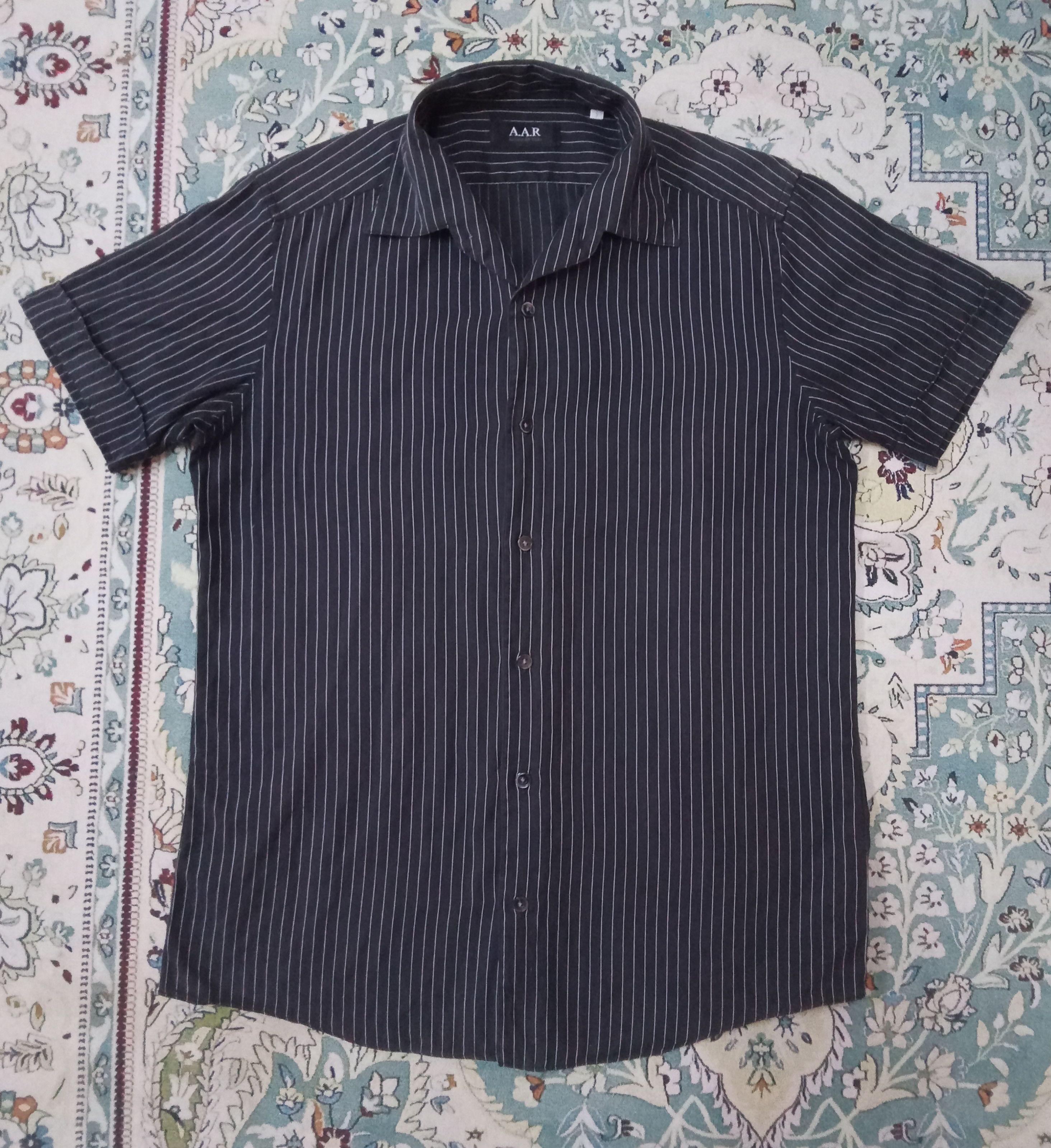 Yohji Yamamoto A.A.R Against All Risks Yohji Yamamoto Buttons Up Shirt Size US S / EU 44-46 / 1 - 1 Thumbnail