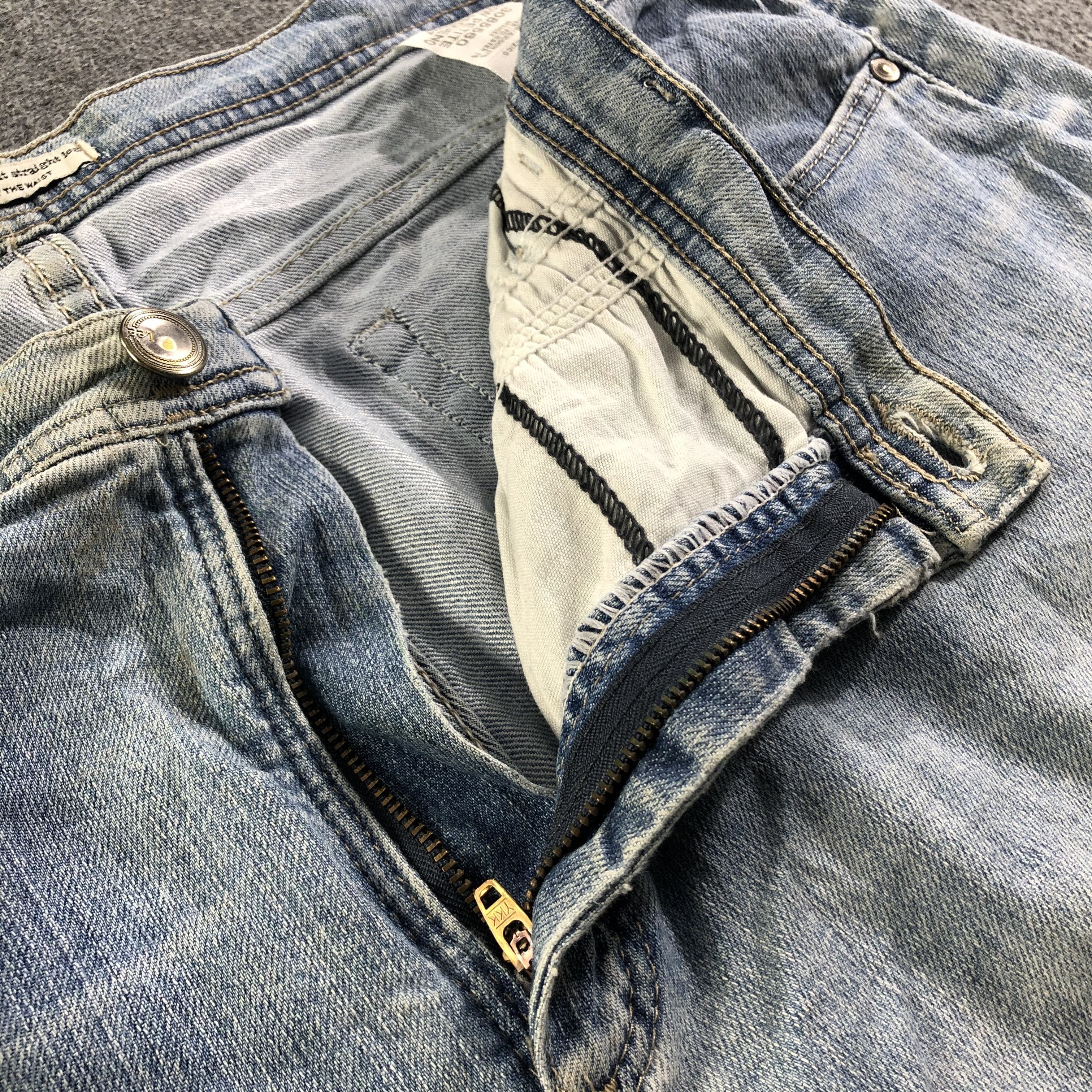 Levi's Vintage Blue Wash Lee Jeans-J3324 Size US 40 / EU 56 - 9 Thumbnail