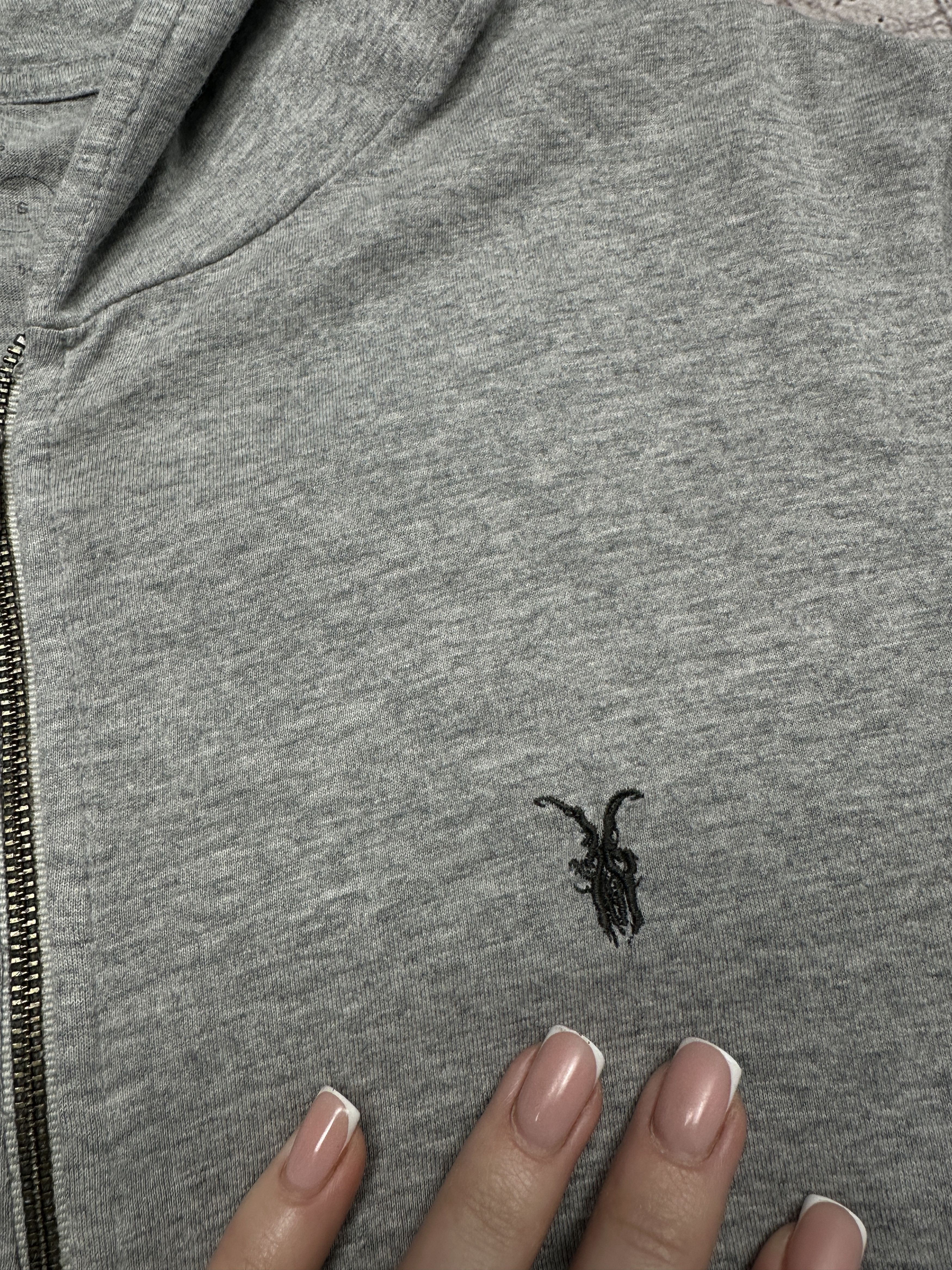 Allsaints Allsaints Mens Bone Full Zip Hoodie Size US S / EU 44-46 / 1 - 3 Thumbnail