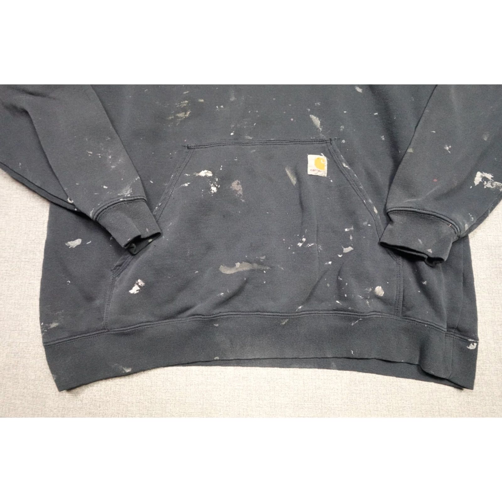 Carhartt Carhartt Sweatshirt Mens XL Blue Sweater Hooded Original Fit K121-472 Size US XL / EU 56 / 4 - 3 Thumbnail