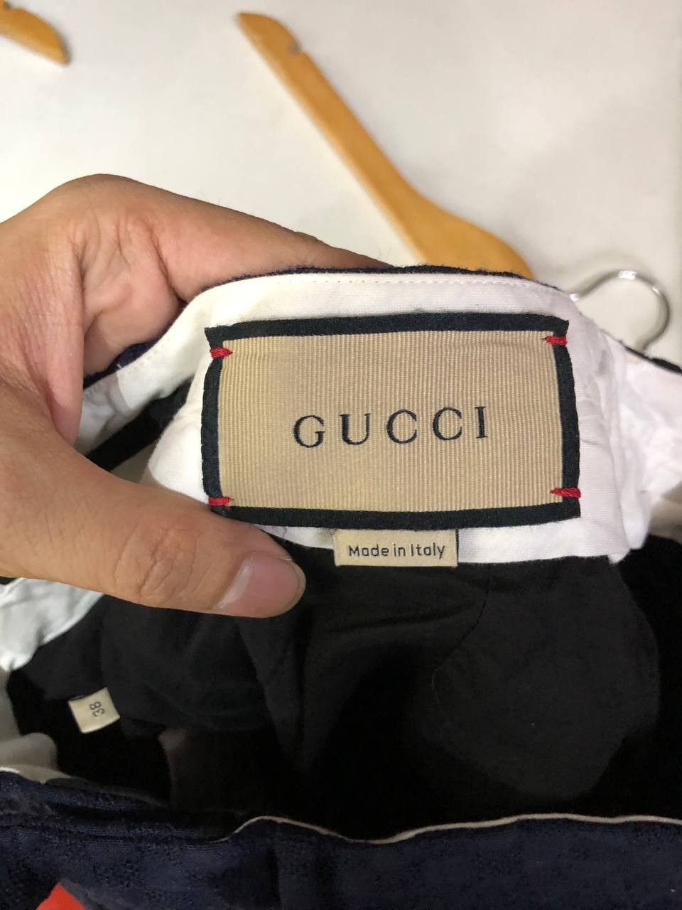 Gucci Gucci GG Jacquard Linen-Blend Trousers Size US 26 / EU 42 - 8 Thumbnail