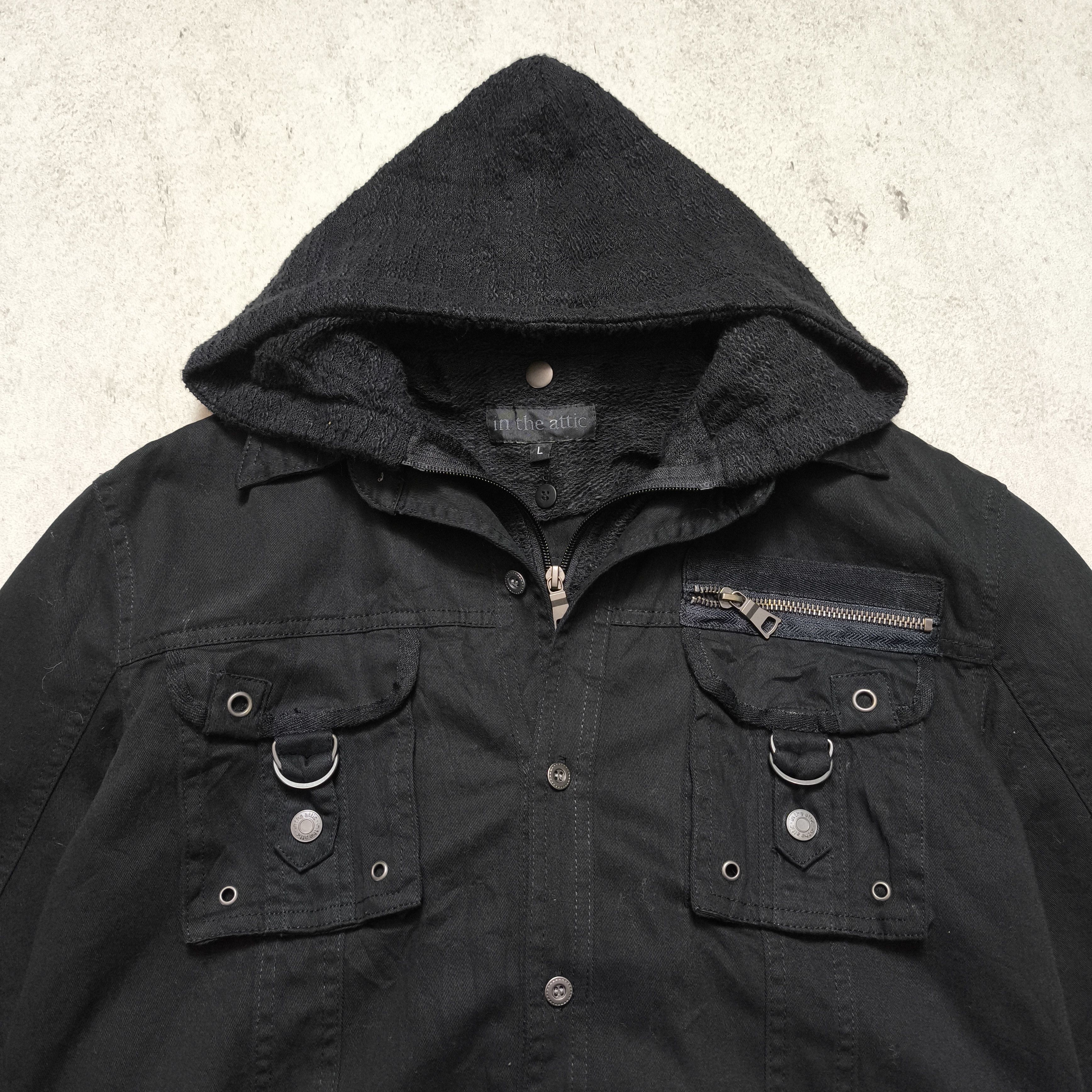 Le Grande Bleu (L.G.B.) In The Attic Double Zip Shirt - Vkei gothic style Size US L / EU 52-54 / 3 - 4 Thumbnail