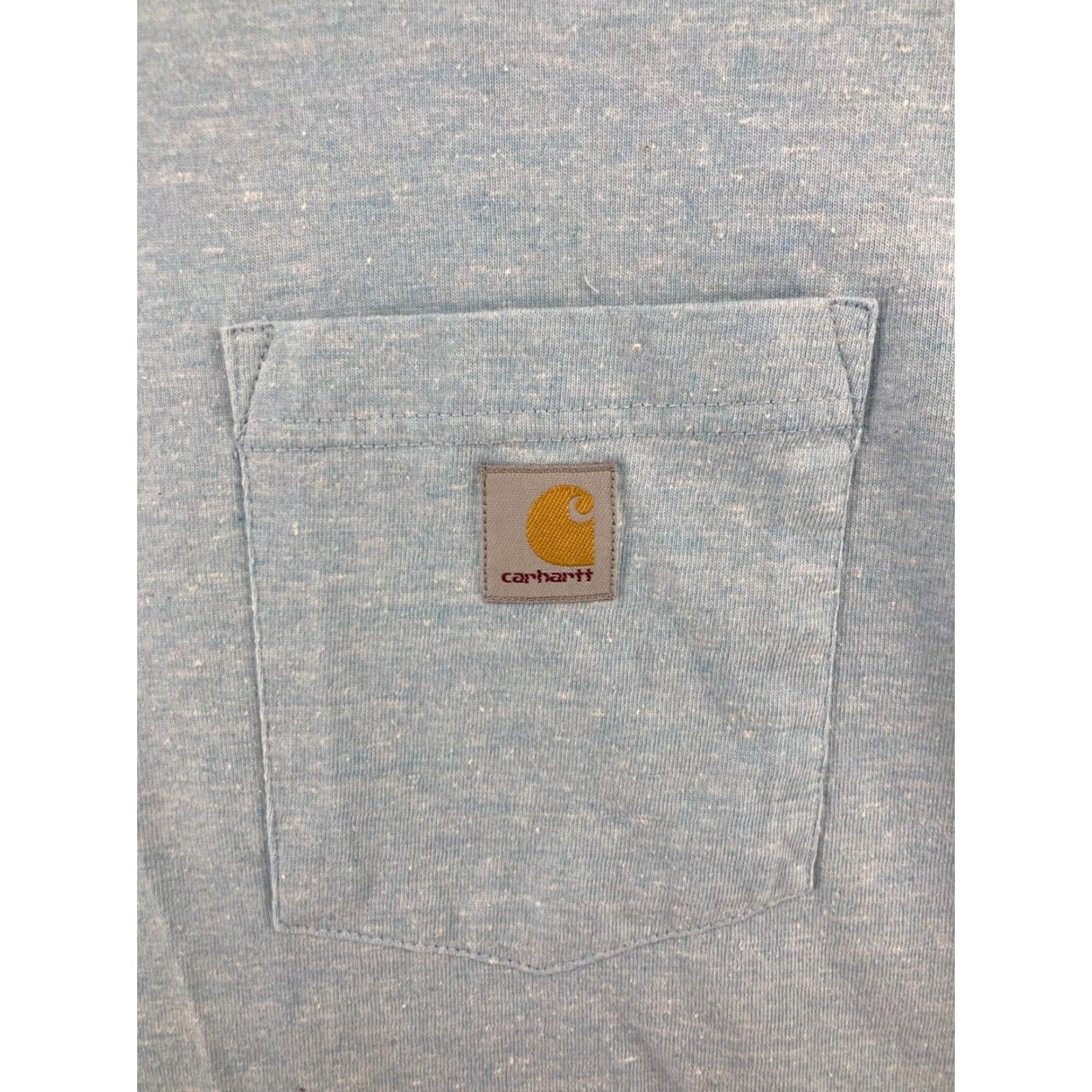 Carhartt Carhartt Womens T-Shirt Blue 1X Loose Fit Work Pocket Shirt Adults 1X Blue Pocket Carhartt Womens TShirt Casual Workwear 1X Blue Pant/Sock not. Size XL / US 12-14 / IT 48-50 - 4 Thumbnail