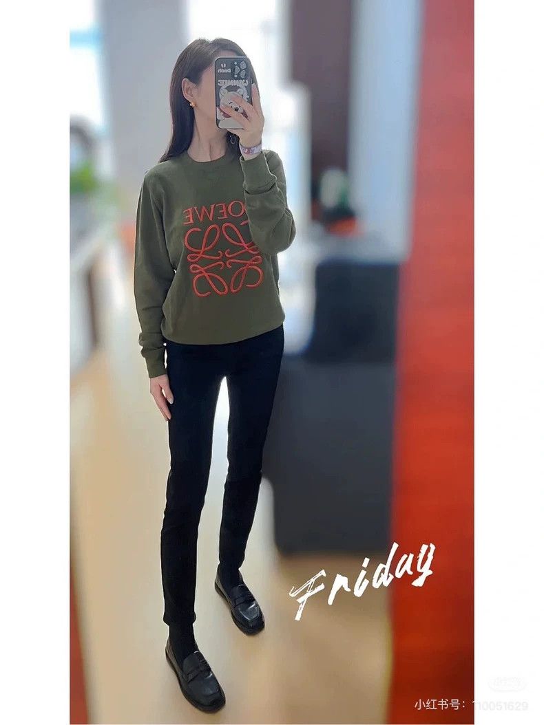 Loewe loewe Avocado logo printed sweatshirt 2506-Nextarrow Size US S / EU 44-46 / 1 - 5 Thumbnail
