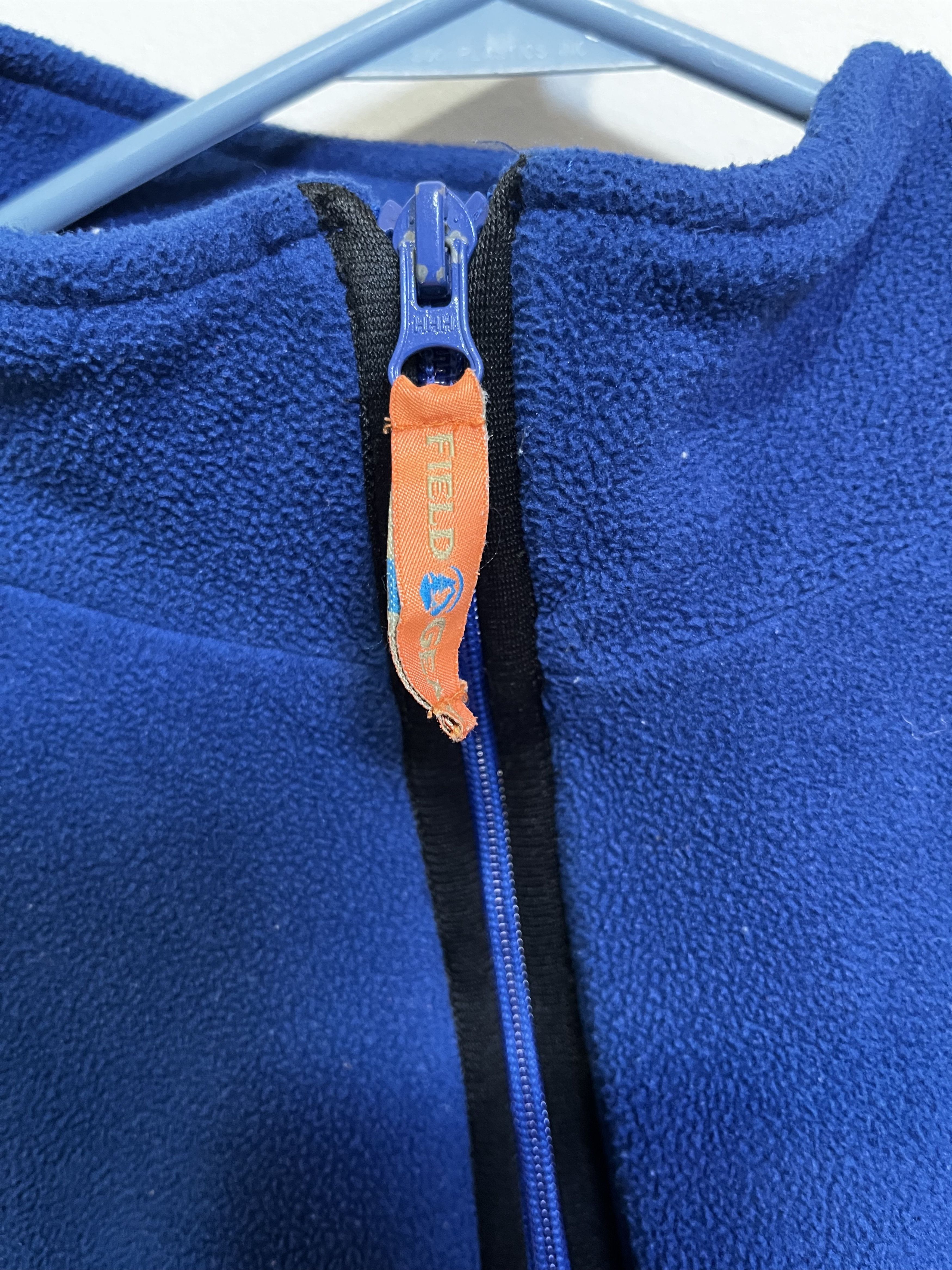 Other Field Gear Blue Fleece Quarter Zip Pullover (Size L) Size US L / EU 52-54 / 3 - 2 Thumbnail