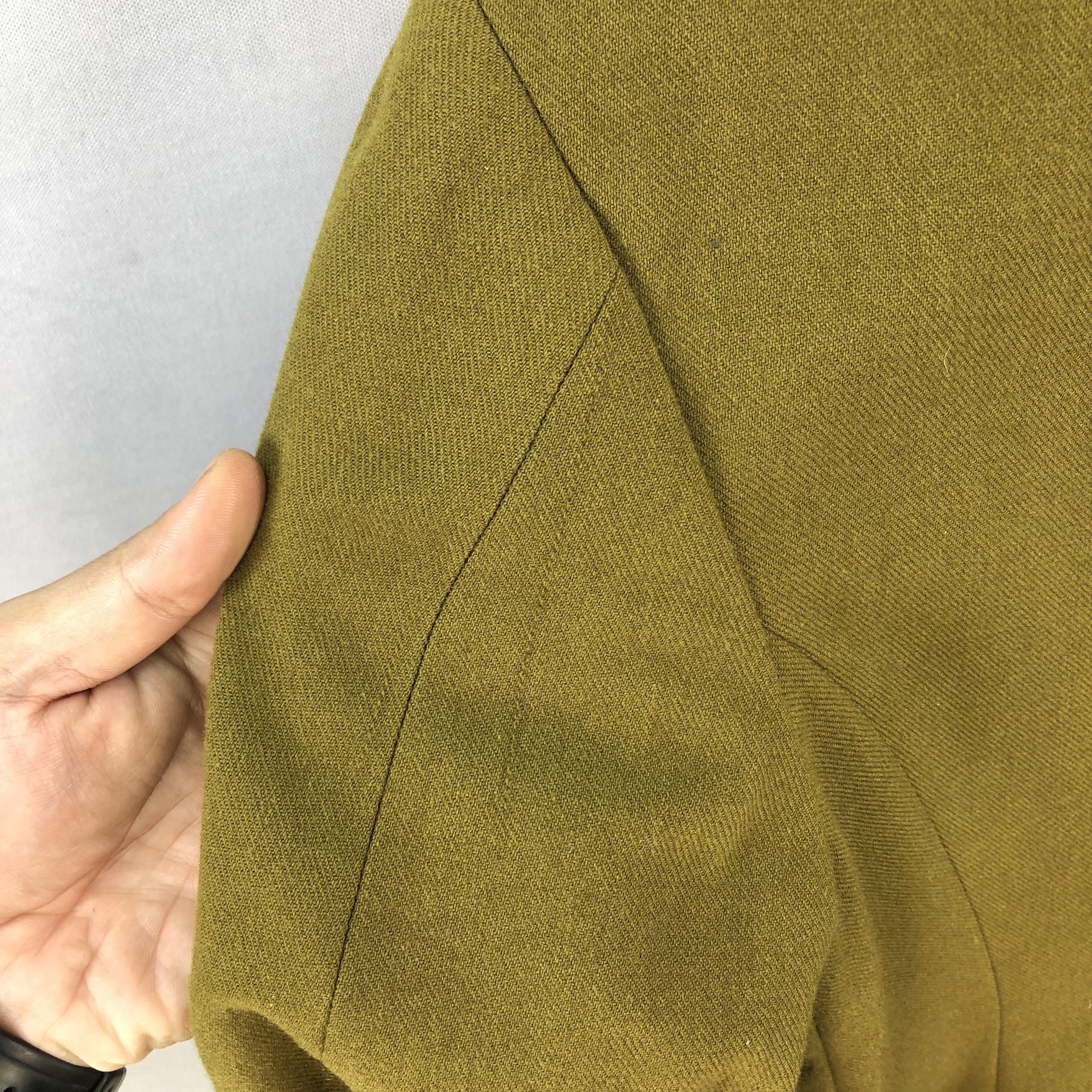 Yohji Yamamoto 1992 A/W Y’s Vintage Wool Blend Green Blazer Jacket Size S / US 4 / IT 40 - 12 Thumbnail