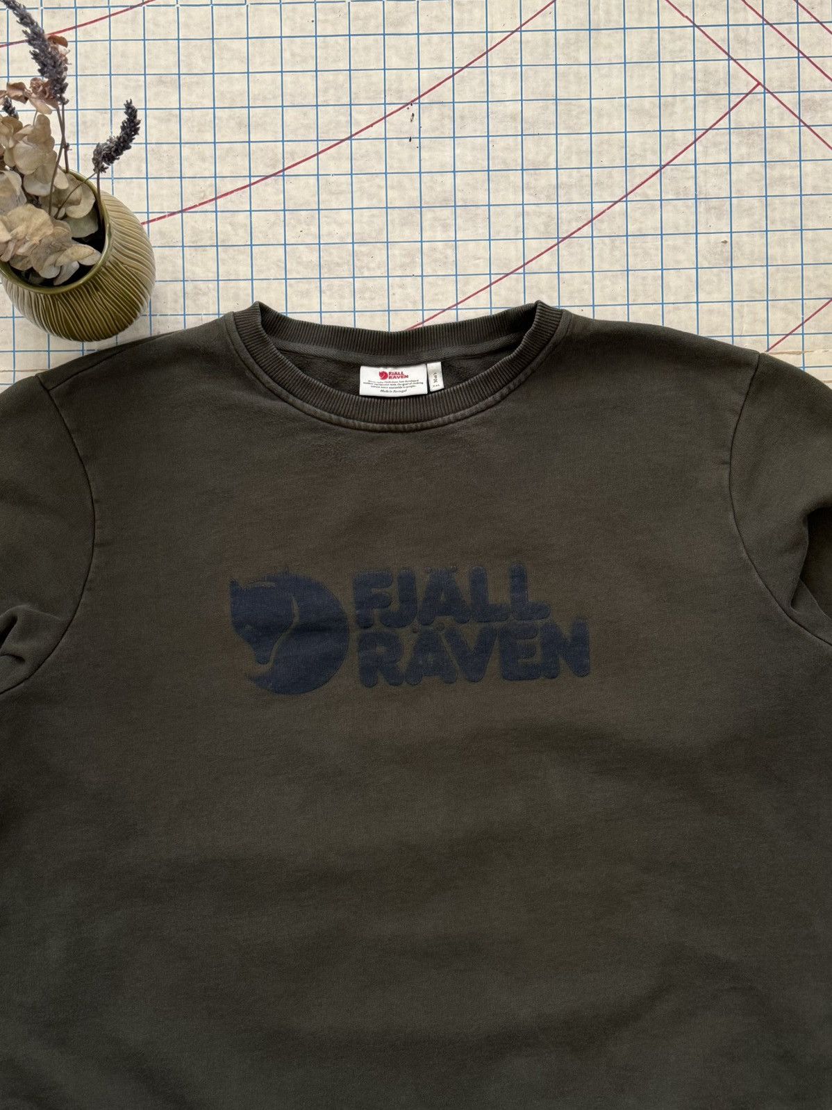 Fjallraven Fjallraven Logo Sweater Dark Green Size XXL Mens Size US XXL / EU 58 / 5 - 5 Thumbnail