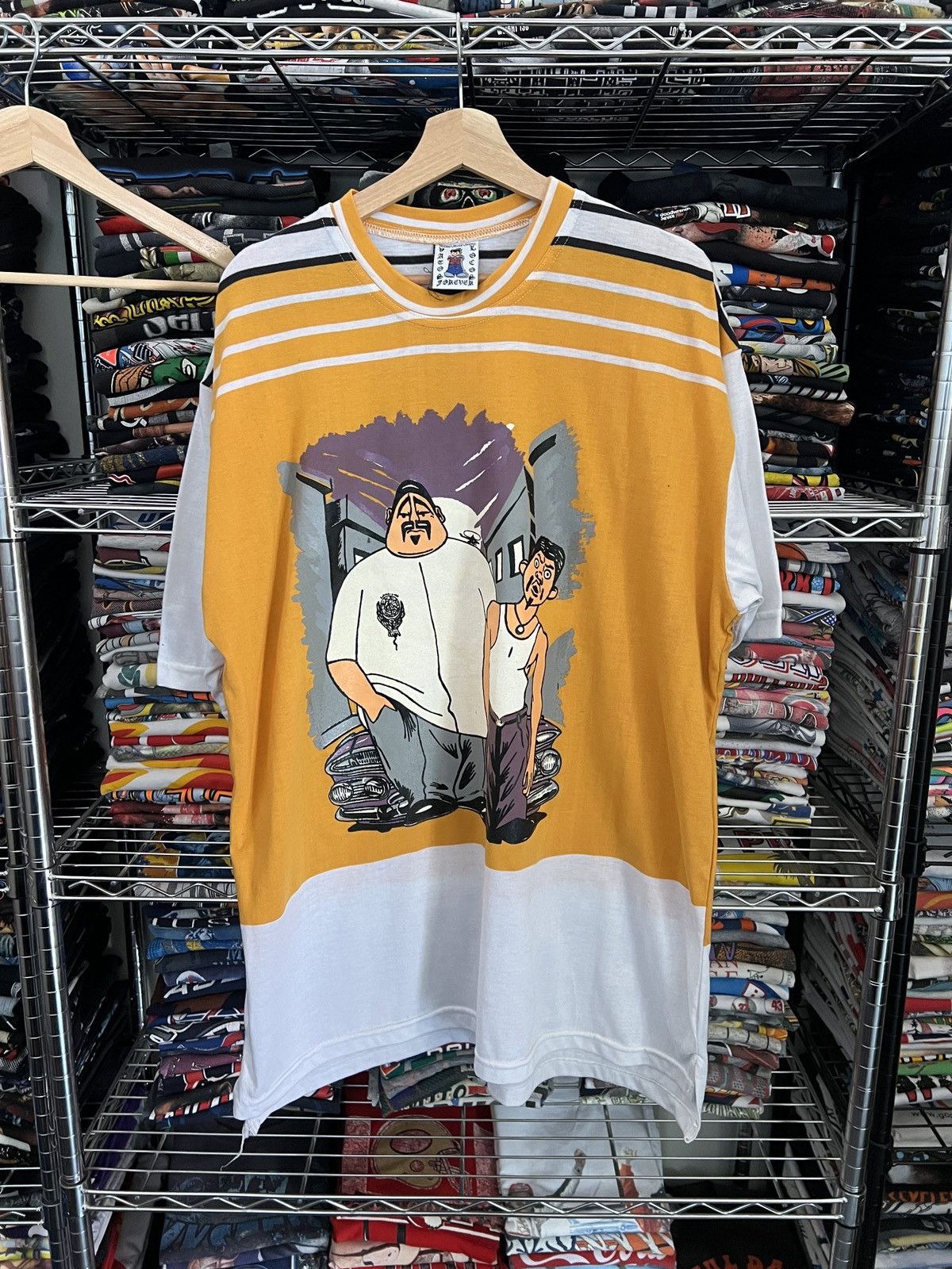 Homies 90s Vatos Locos Chicano Cholo Tee Size US XXL / EU 58 / 5 - 1 Thumbnail