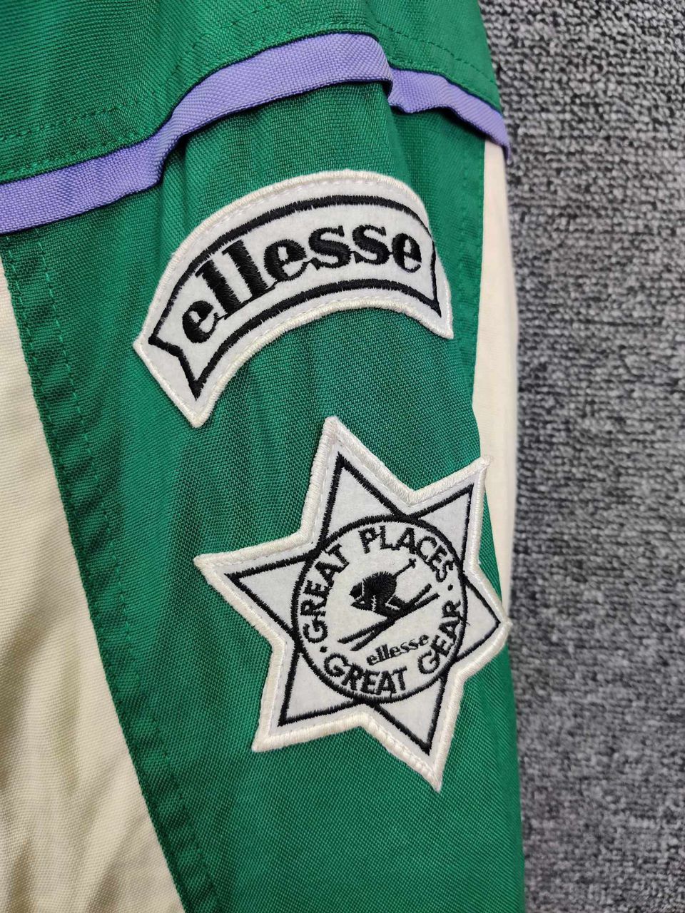 Ellesse Vintage Ellesse By Goldwin Ski Bomber Jacket Size US L / EU 52-54 / 3 - 12 Thumbnail