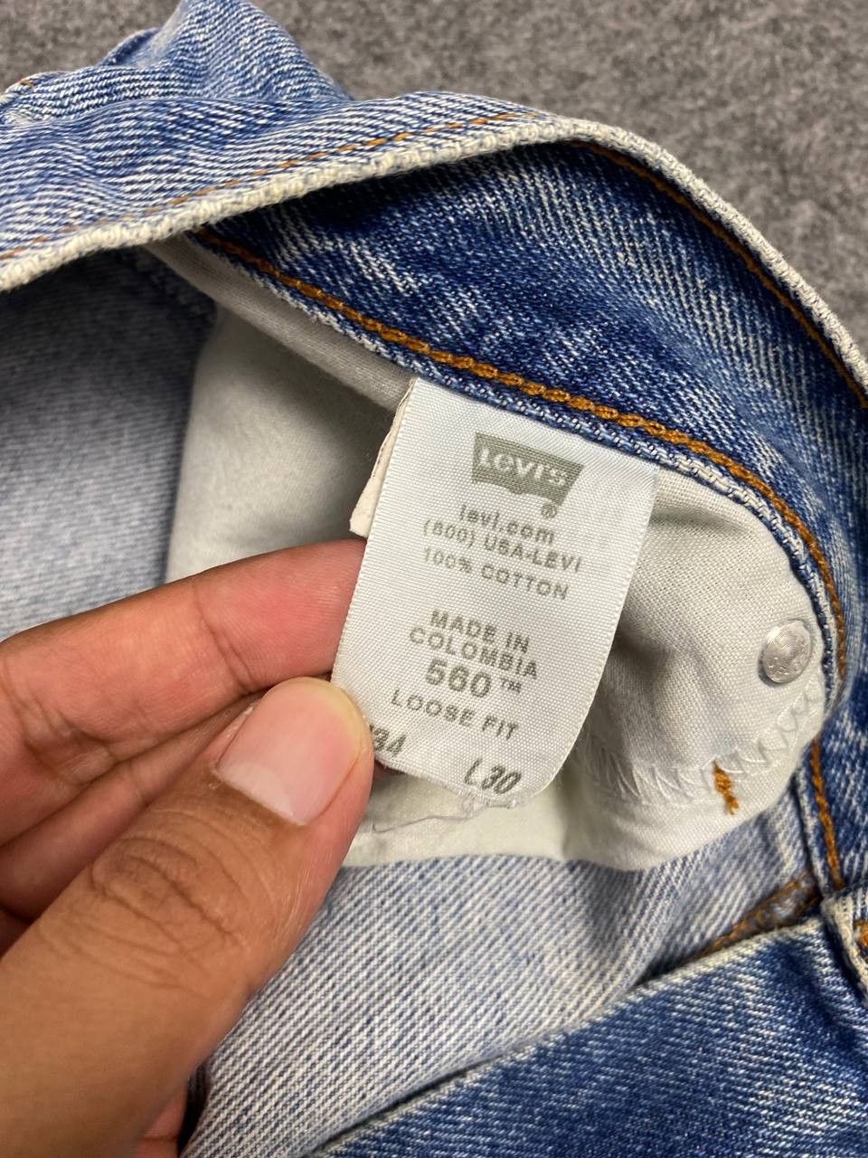 Levi's vintage levis 560 distressed denim Size US 36 / EU 52 - 15 Thumbnail