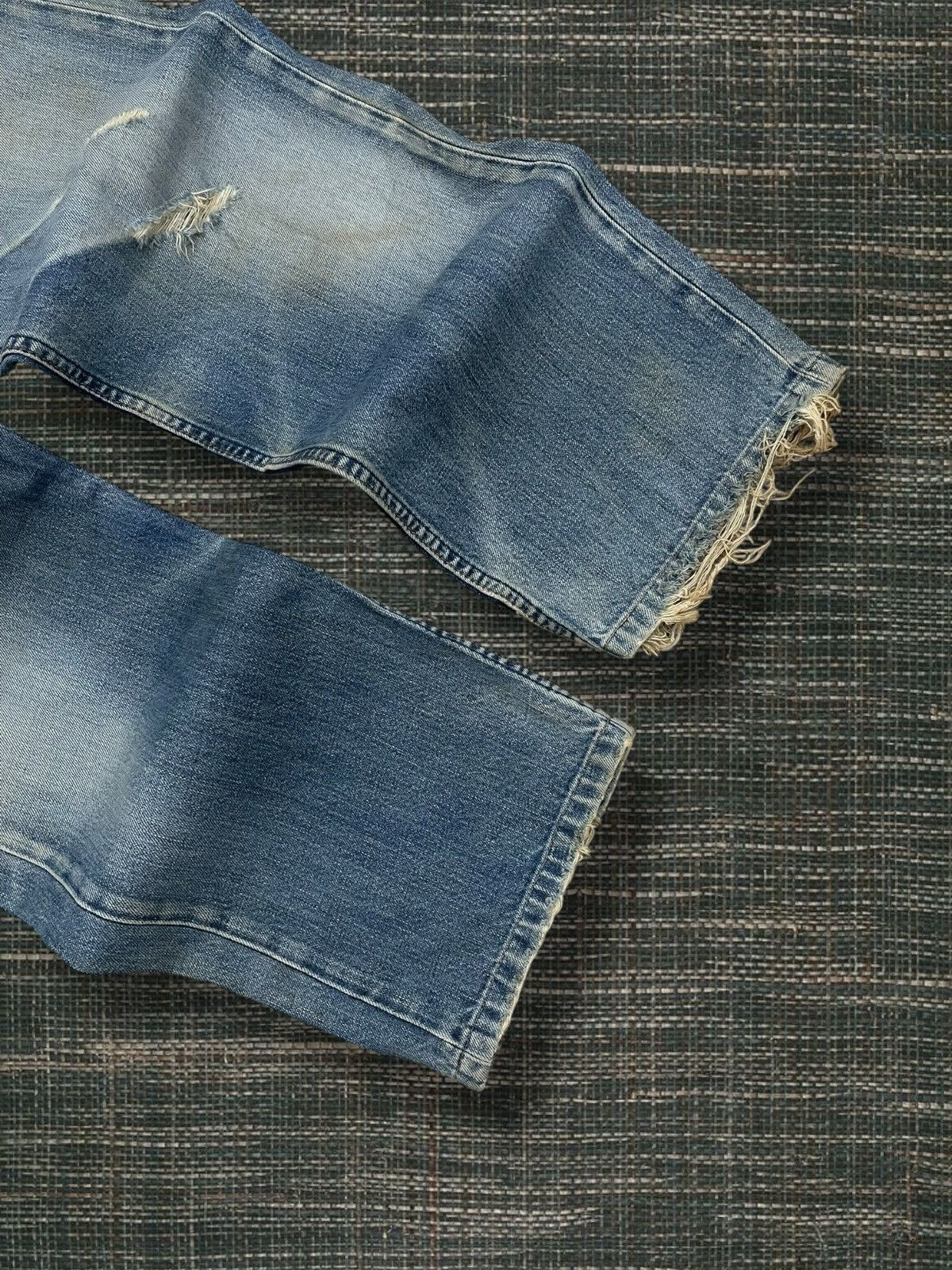 Levi's Vintage Clothing Vintage 1990s Original Levis 504 Distressed Mudwash Style Size US 29 - 7 Thumbnail
