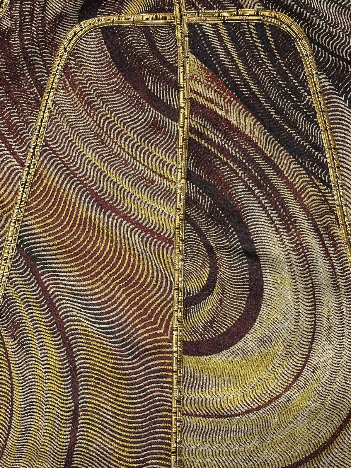 Fendi FENDI Fall Winter 2000 Jacquard Flared Midi Skirt Size 30" / US 8 / IT 44 - 5 Thumbnail