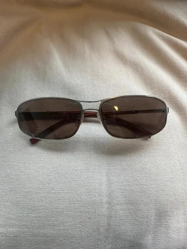Prada × Vintage PRADA Sunglasses Sport Shield Rimless Symbol Star Ski Mask Size ONE SIZE - 1 Thumbnail