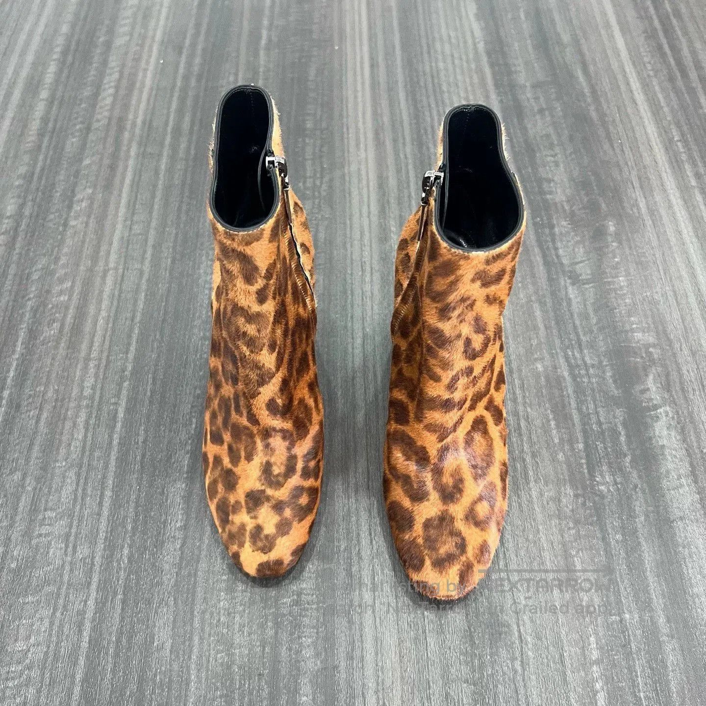 Saint Laurent Paris Saint Laurent SLP Suede Leopard Ankle Boots. Size US 6 / IT 36 - 2 Thumbnail