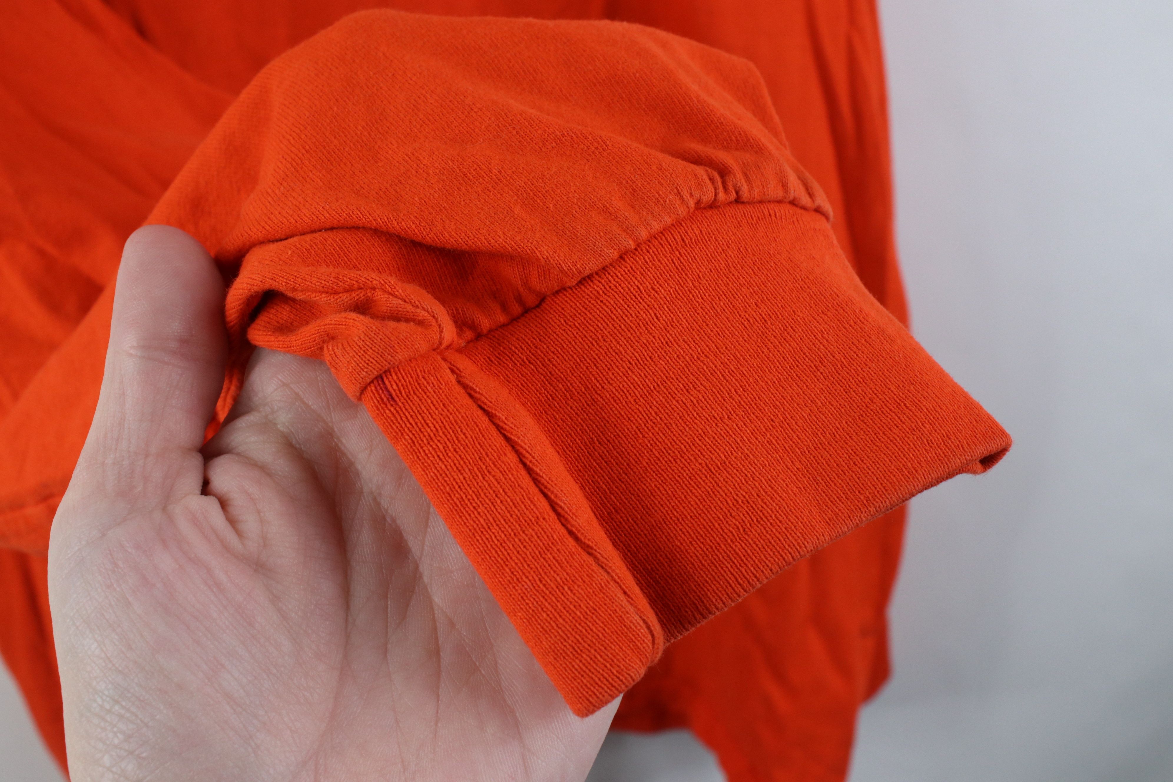 Vintage Vintage Y2K Streetwear Surfing Long Sleeve T-Shirt Orange Size US XXL / EU 58 / 5 - 8 Thumbnail