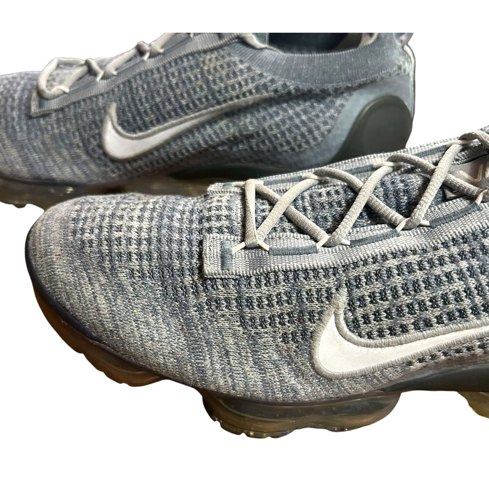 Nike Nike VaporMax Flyknit 2021 Sneakers Men 10.5 Armory Grey Blue DH4084-400 Size US 11 / EU 44 - 6 Thumbnail