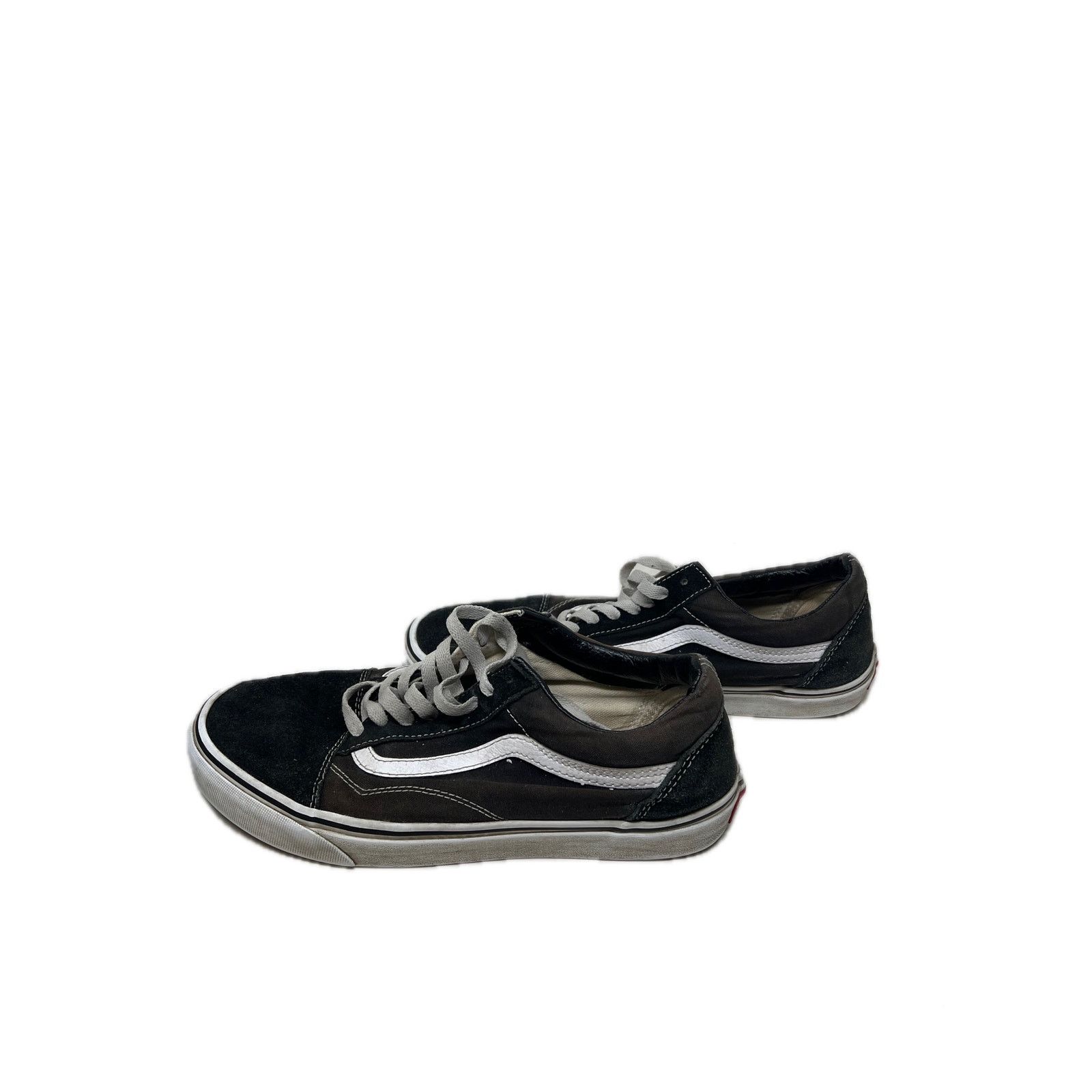 Vans Vans Old Skool Black Suede w Leather Stripe Mens 9.5 Size US 9.5 / EU 42-43 - 2 Thumbnail