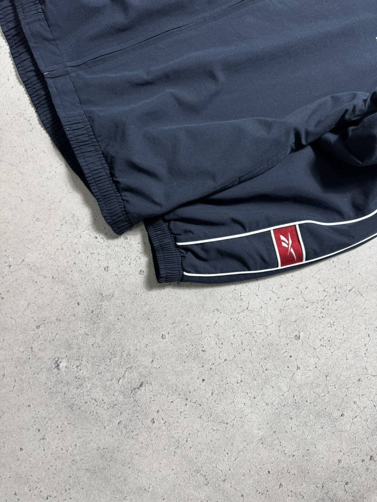 Reebok Reebok Vintage Navy Nylon Track Suit Jacket & Pants Size M Size US M / EU 48-50 / 2 - 5 Thumbnail