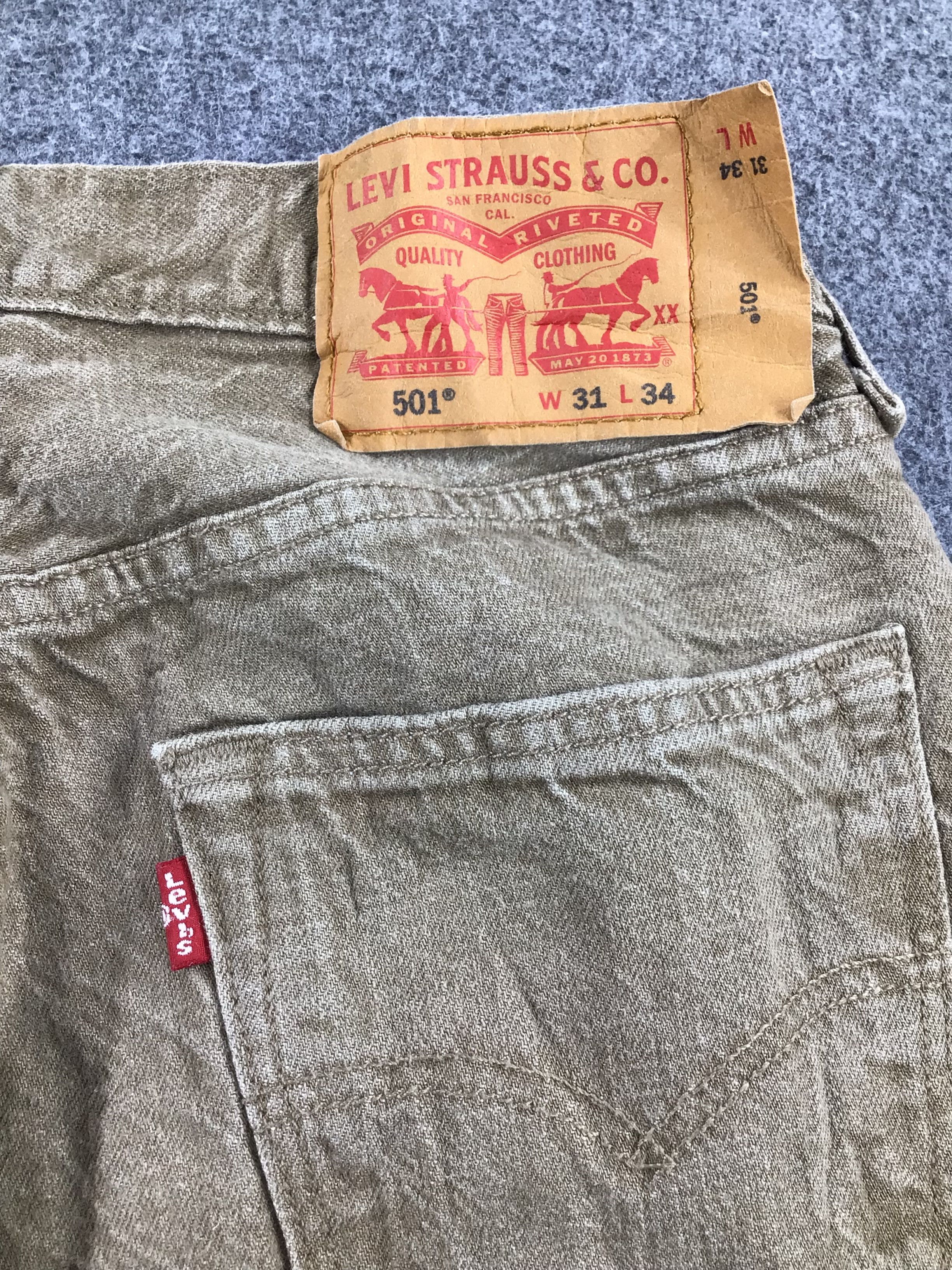 Levi's Vintage Levis 501 Jeans -J861 Size US 29 - 5 Thumbnail